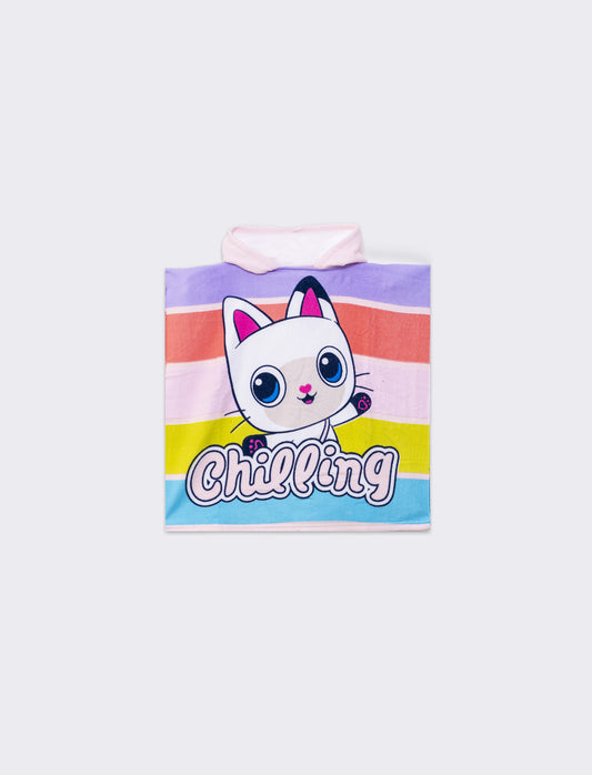 Poncho mare bambina licenze - Multicolore