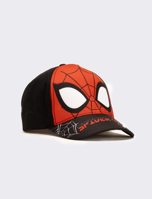 Cappello bambino baseball spiderman avenger - Nero