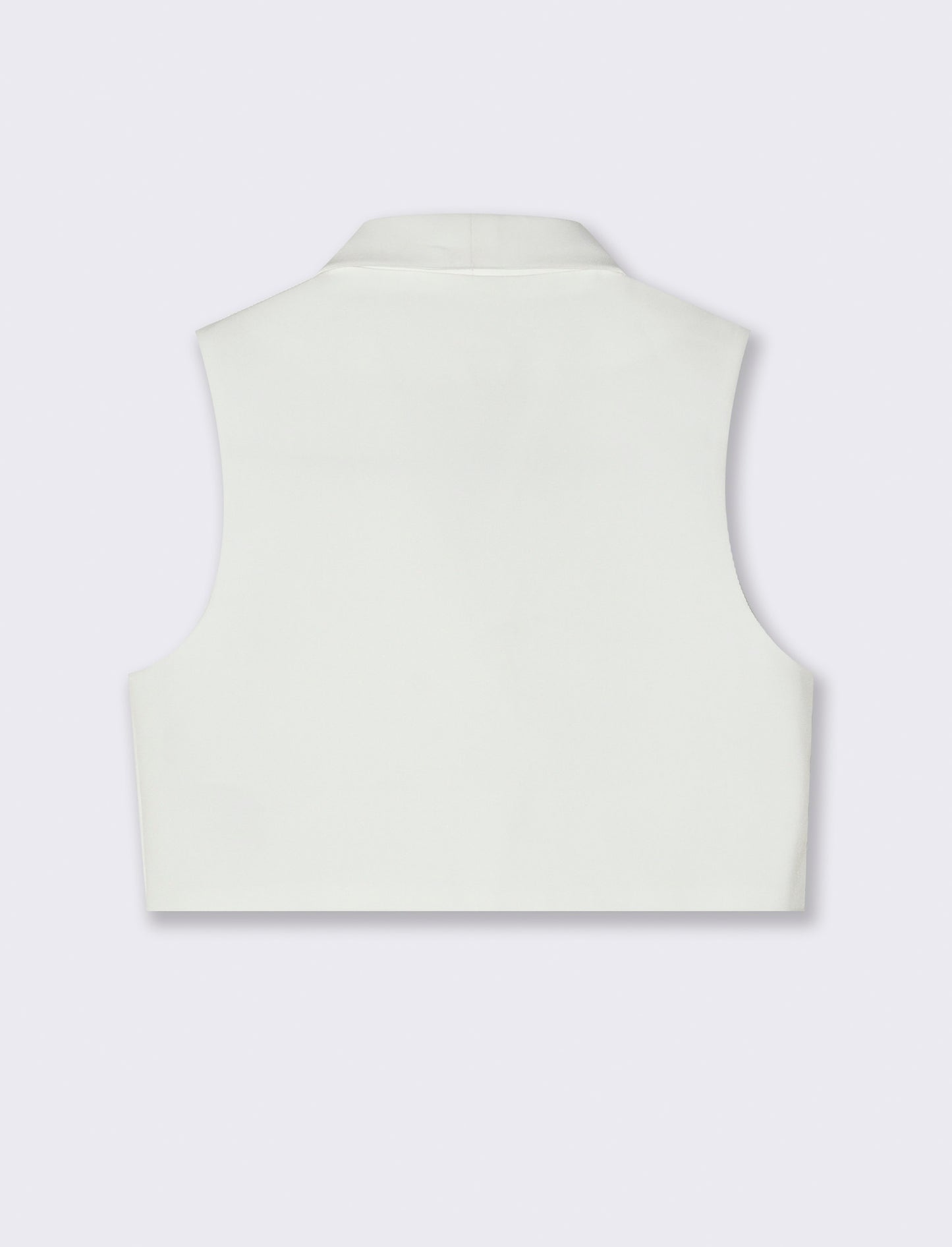 Gilet elegante da bambina - Bianco latte