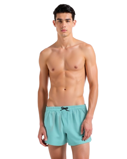 Man's basic swimwear costume - Green