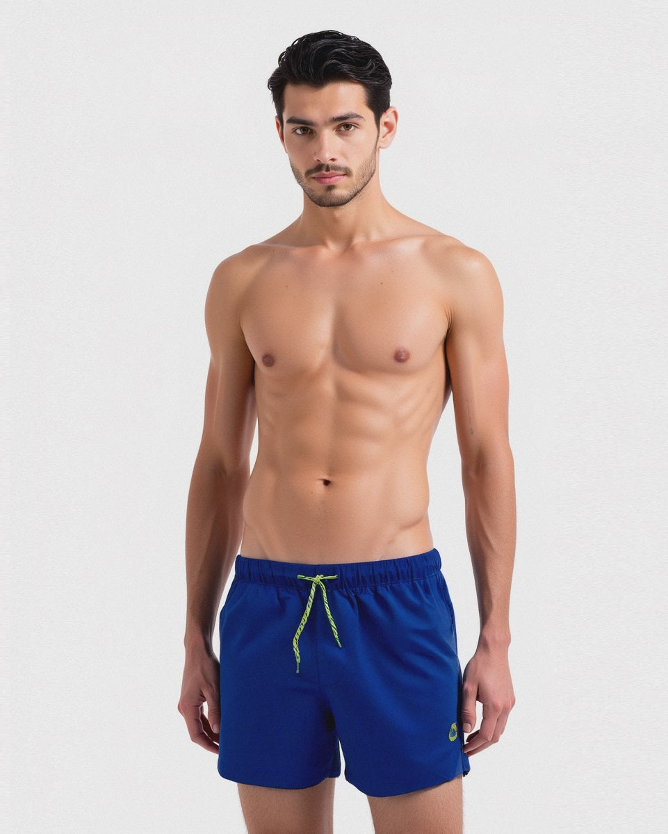 Costume mare basic da uomo - Bluette