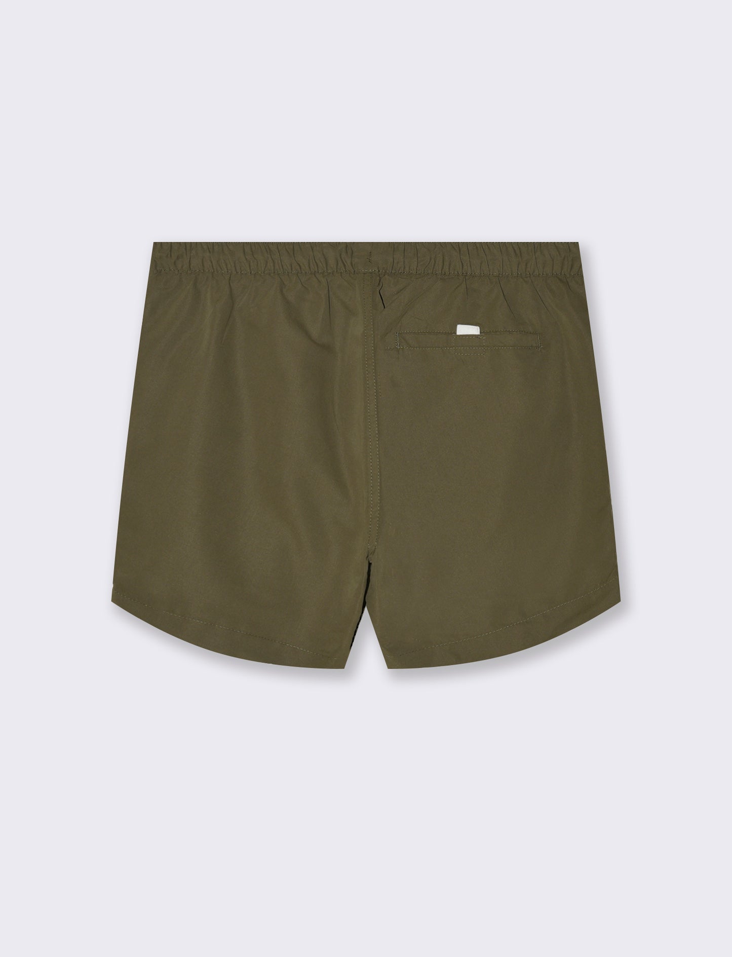 Costume mare basic da uomo - Verde militare