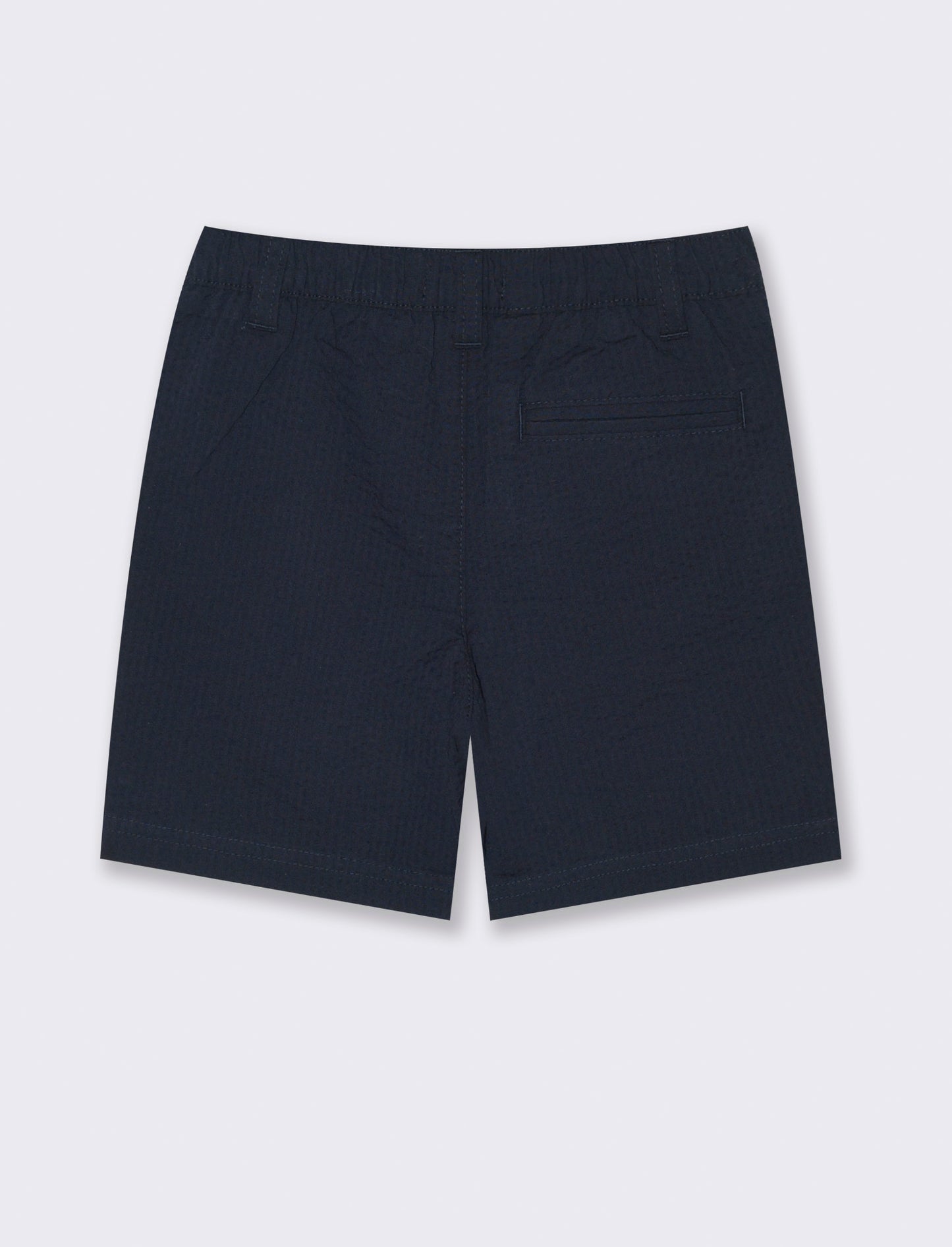 Shorts in seersucker da neonato - Blu