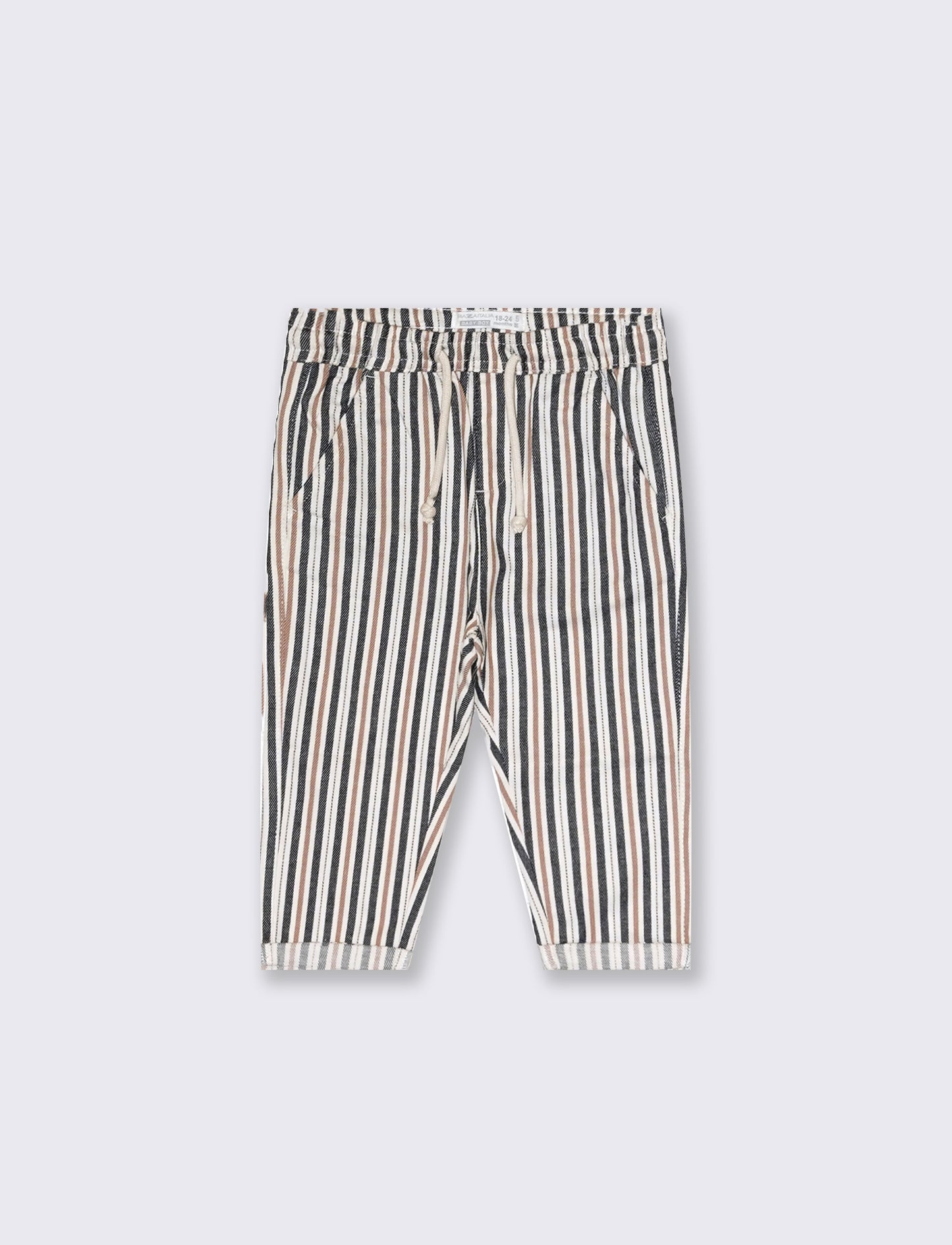Pantaloni a righe da neonato - Righe