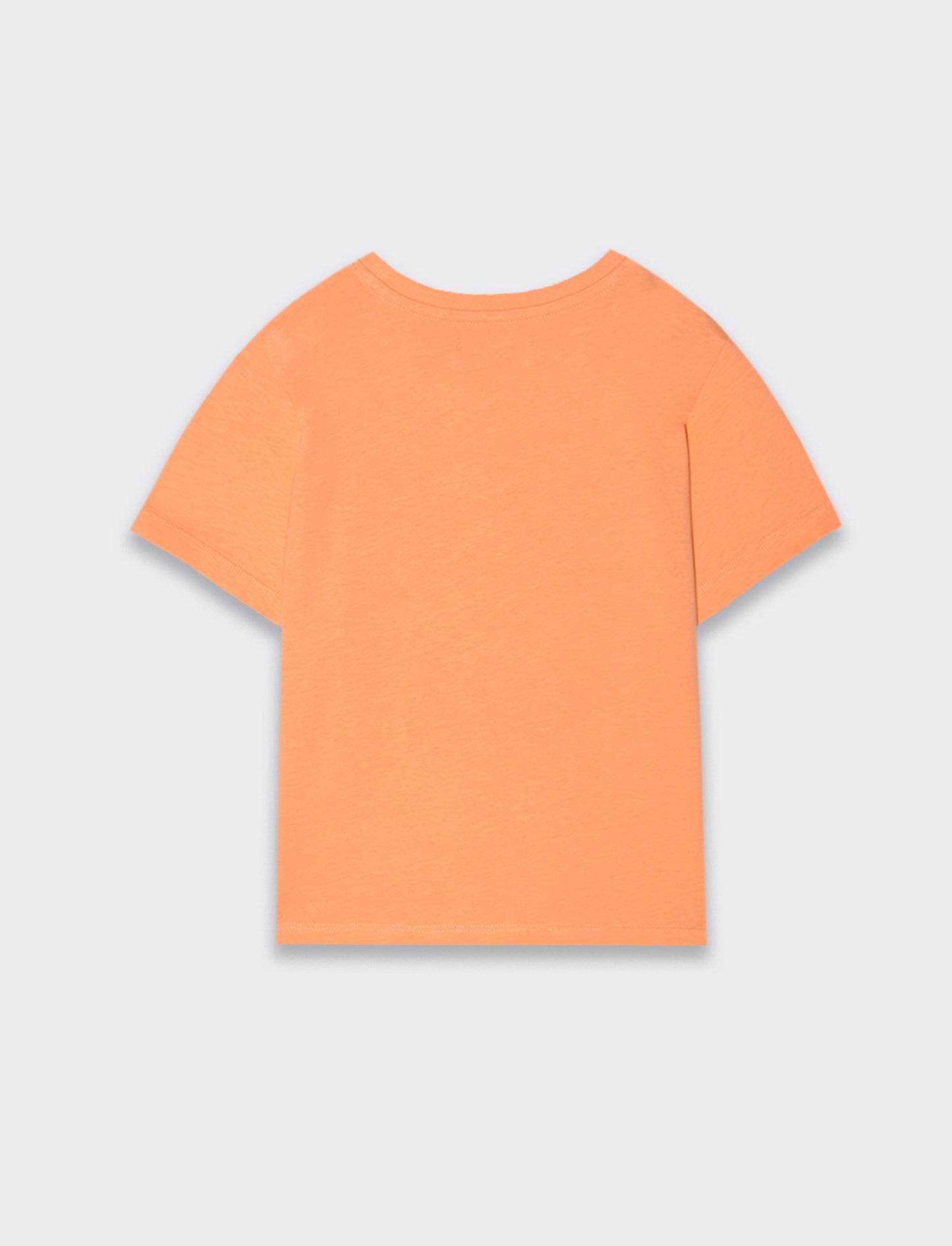 T-shirt con stampa colorata da bambina - Arancione