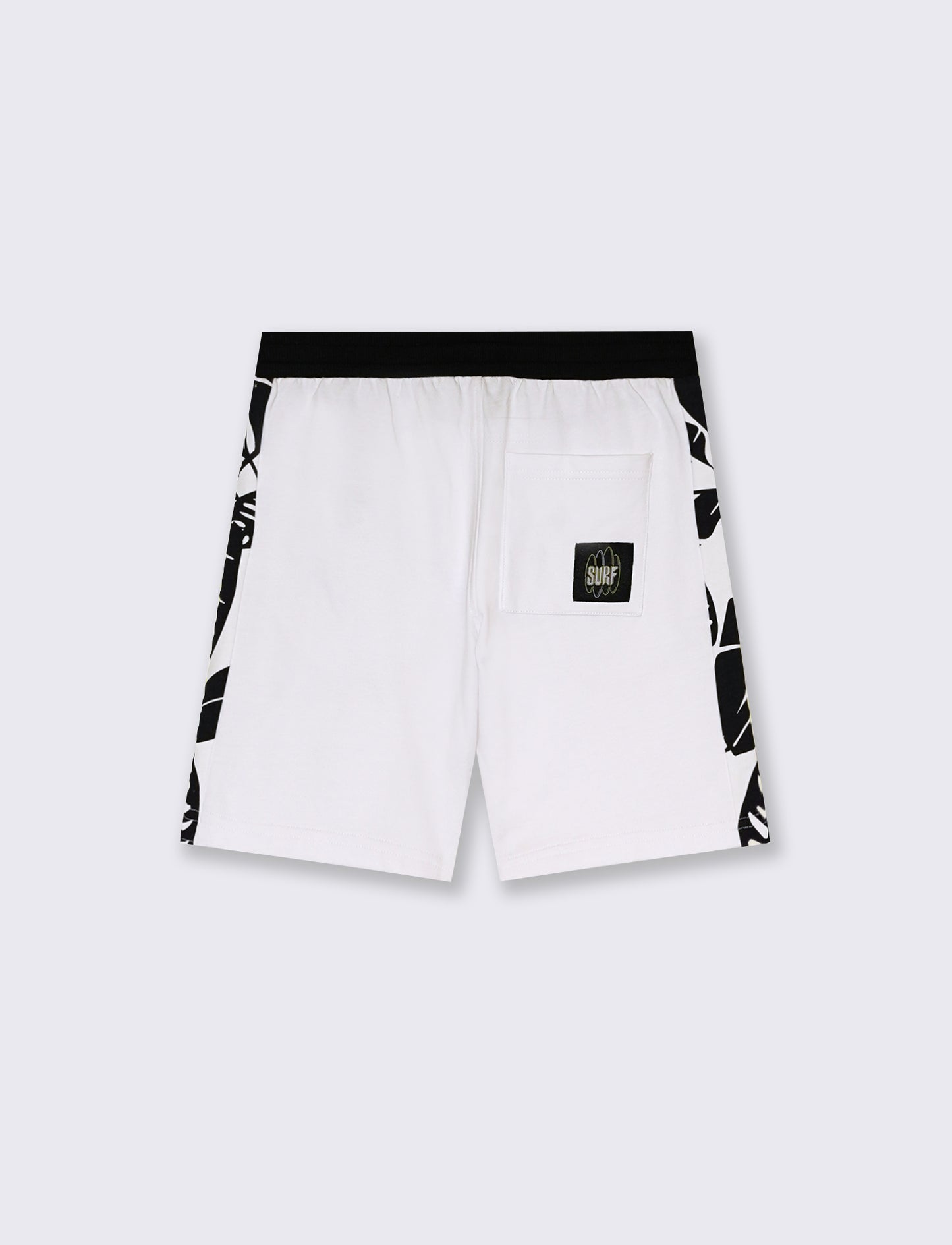 Bermuda con bandine da bambino - Bianco