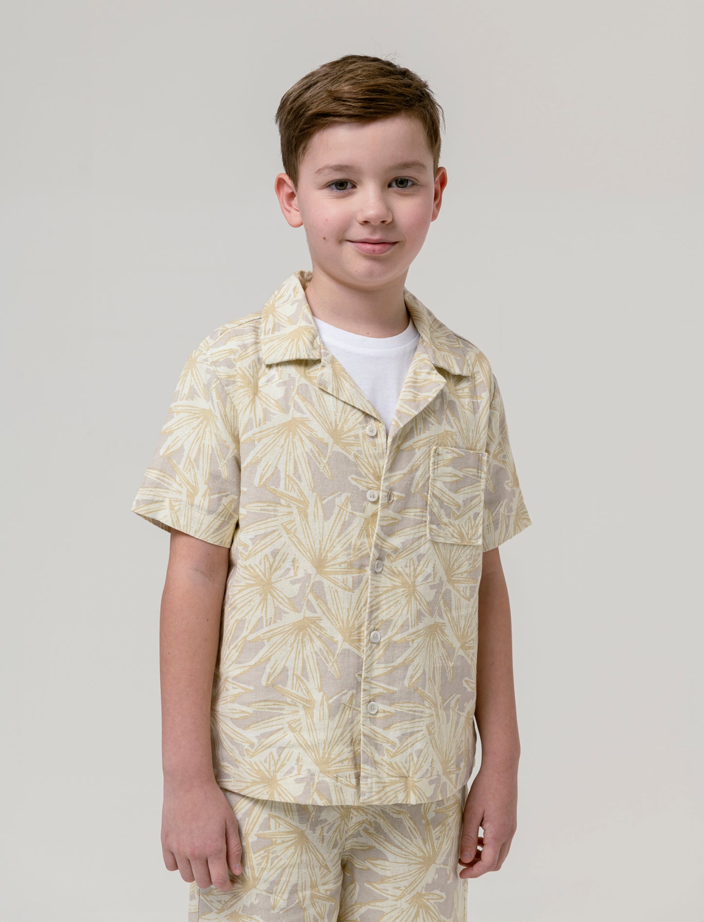 Camicia mezza manica da bambino - Fantasia