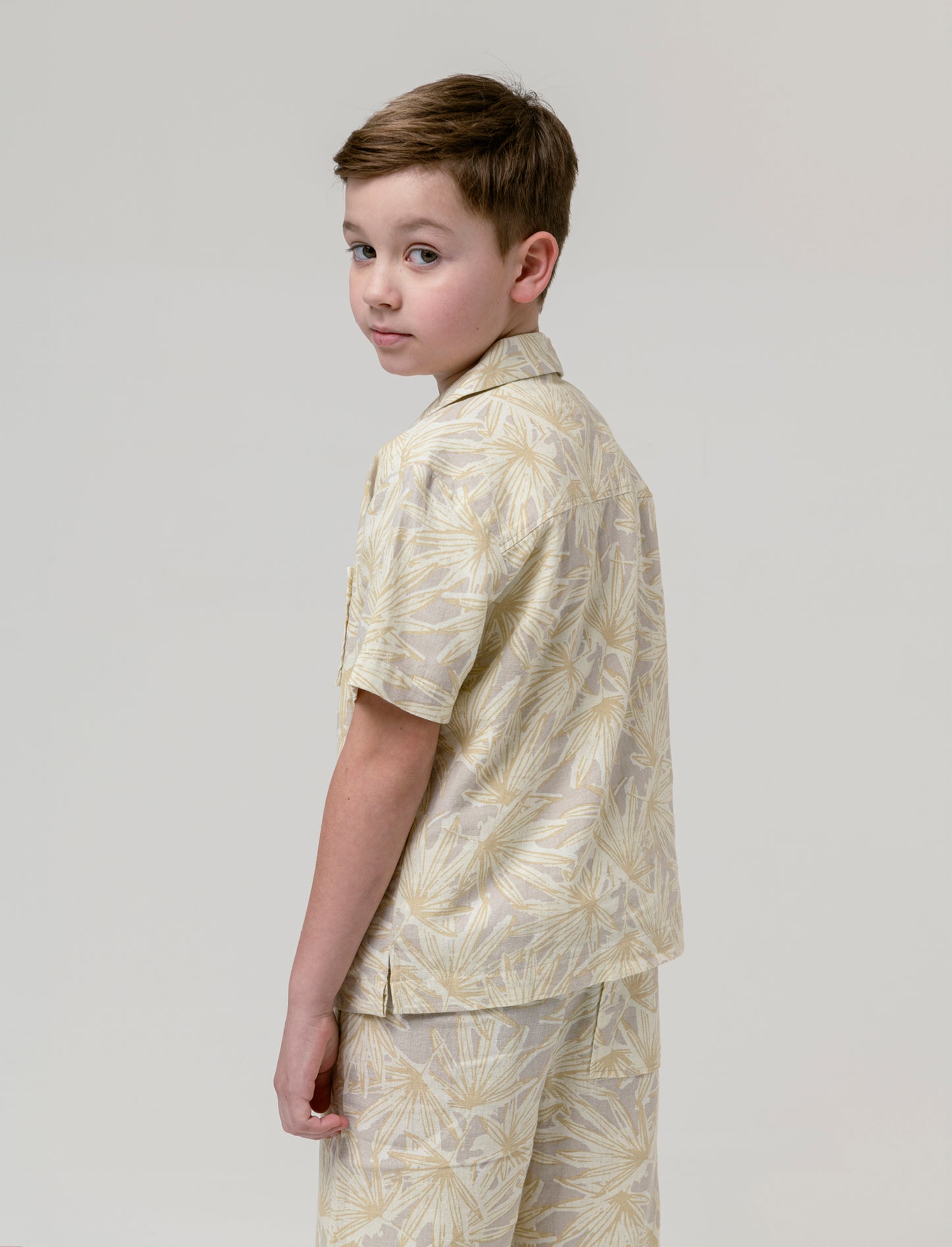 Camicia mezza manica da bambino - Fantasia