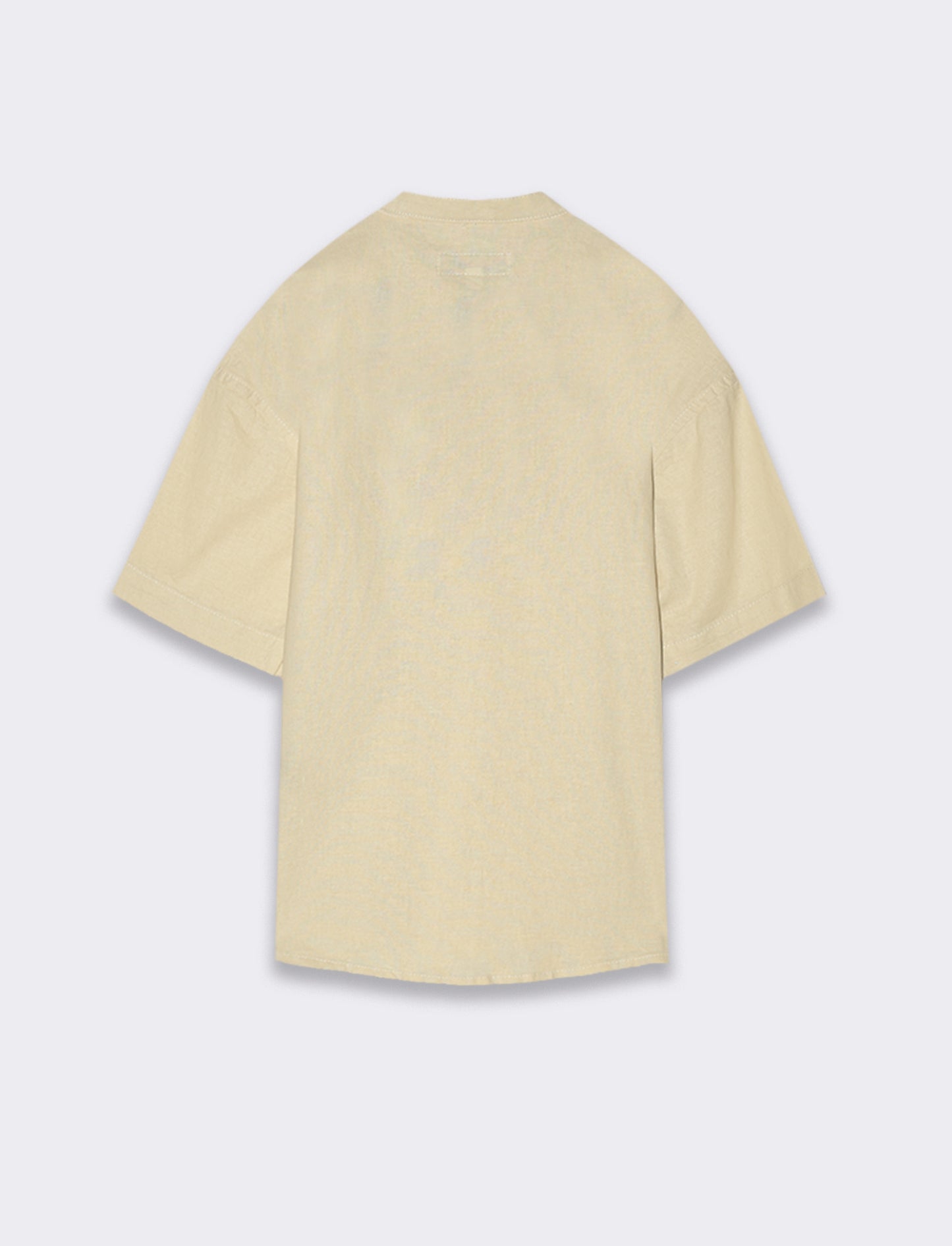 Camicia collo coreana da bambino - Beige
