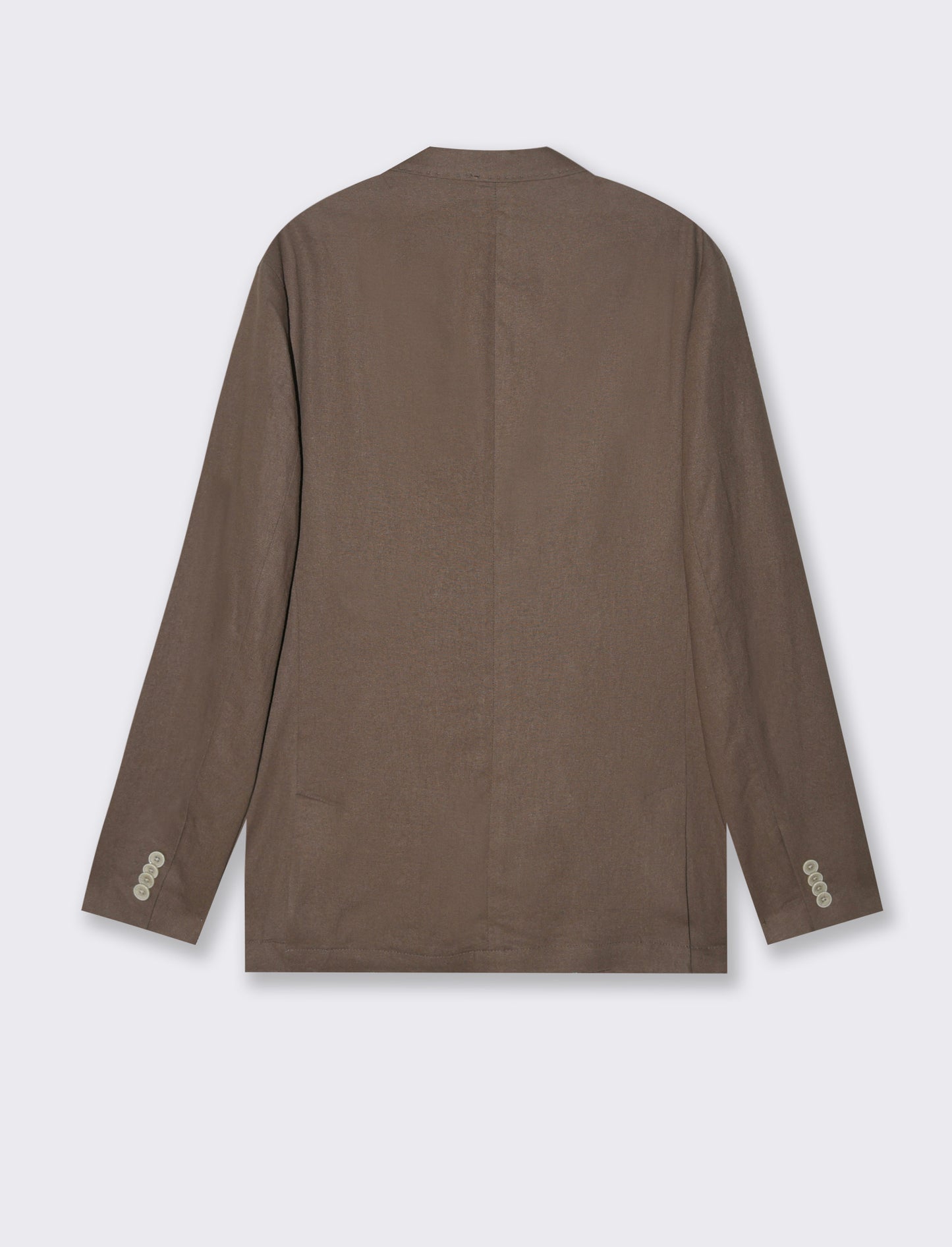 Man's linen blend suit blazer - Grey