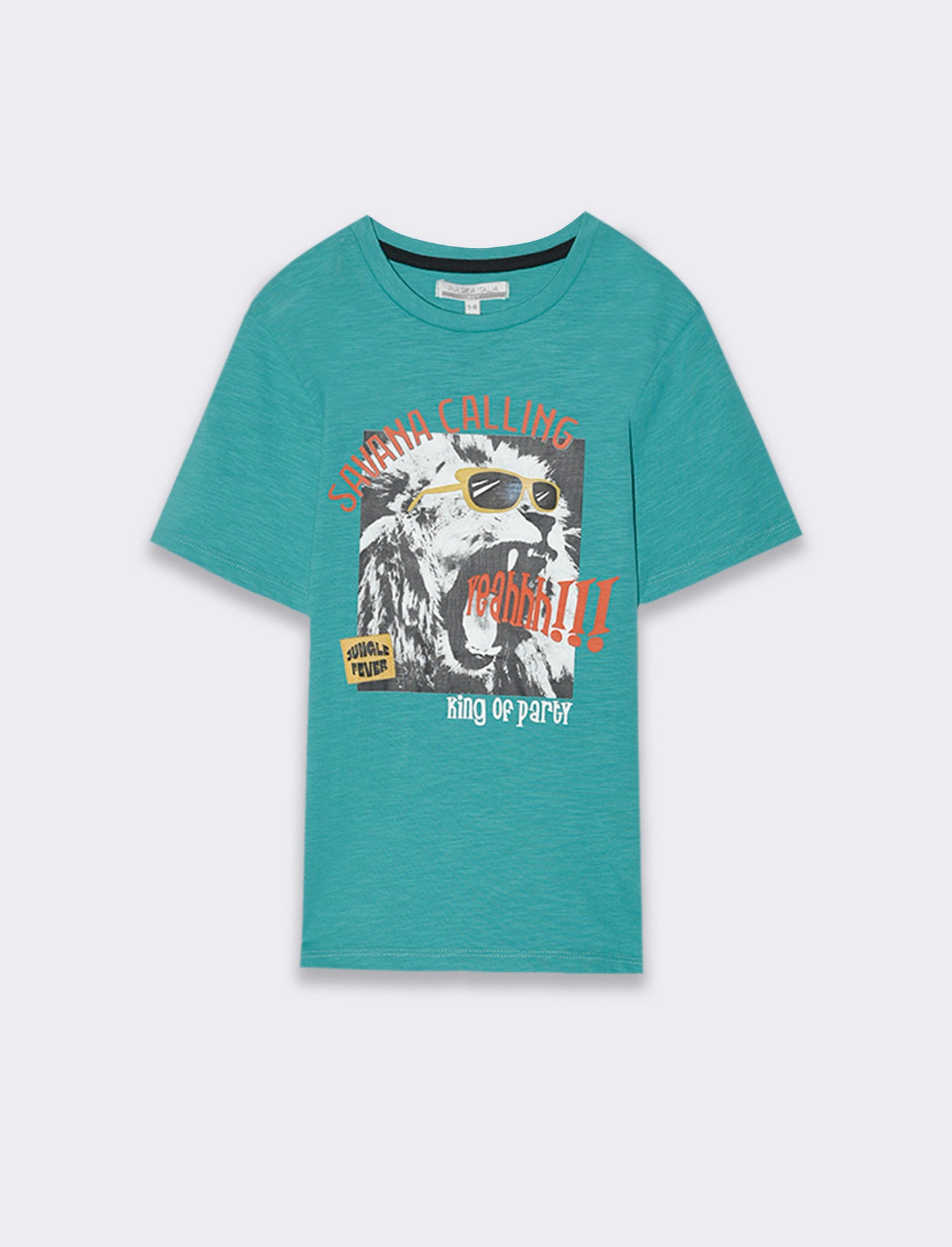 T-shirt stampa estiva da bambino - Verde acqua