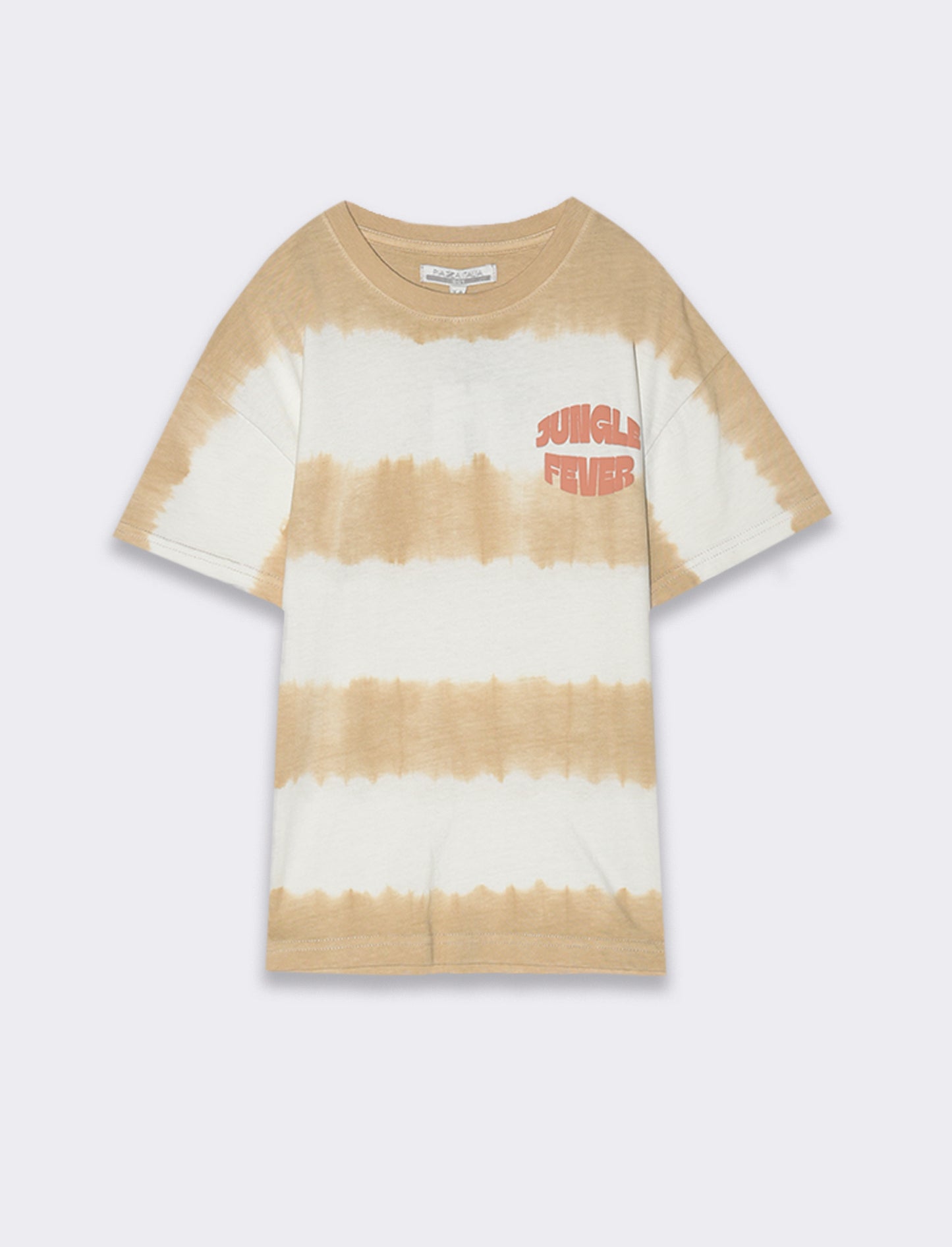 T-shirt tye dye da bambino - Beige