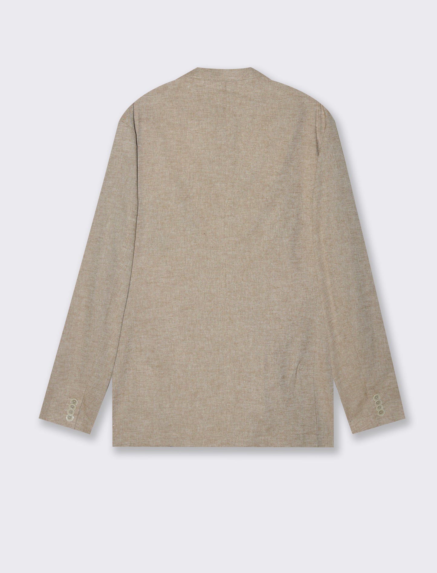 Man's linen blend blazer - Grey