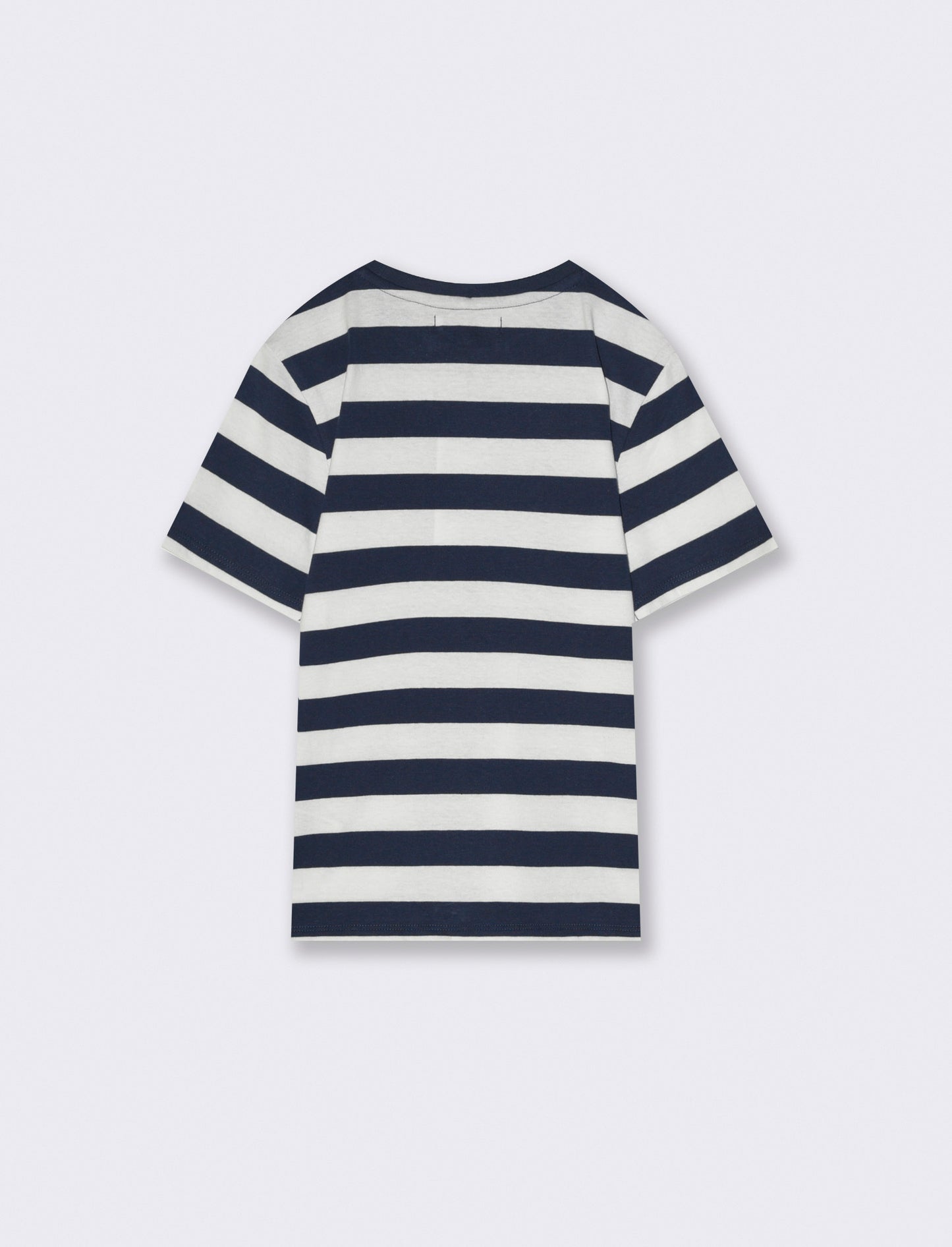 T-shirt rigata da bambino - Blu