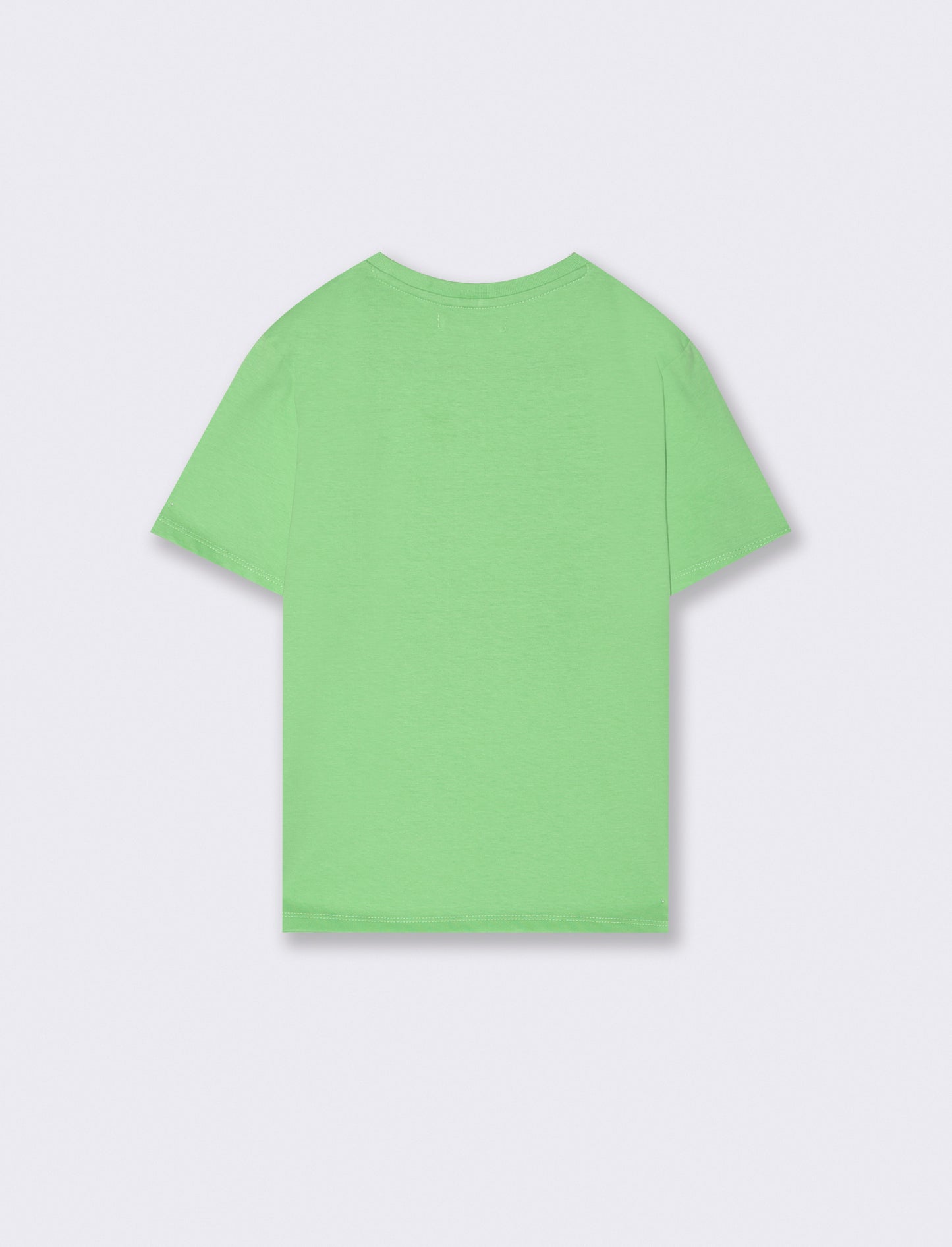 T-shirt con stampa summer da bambino - Verde mela