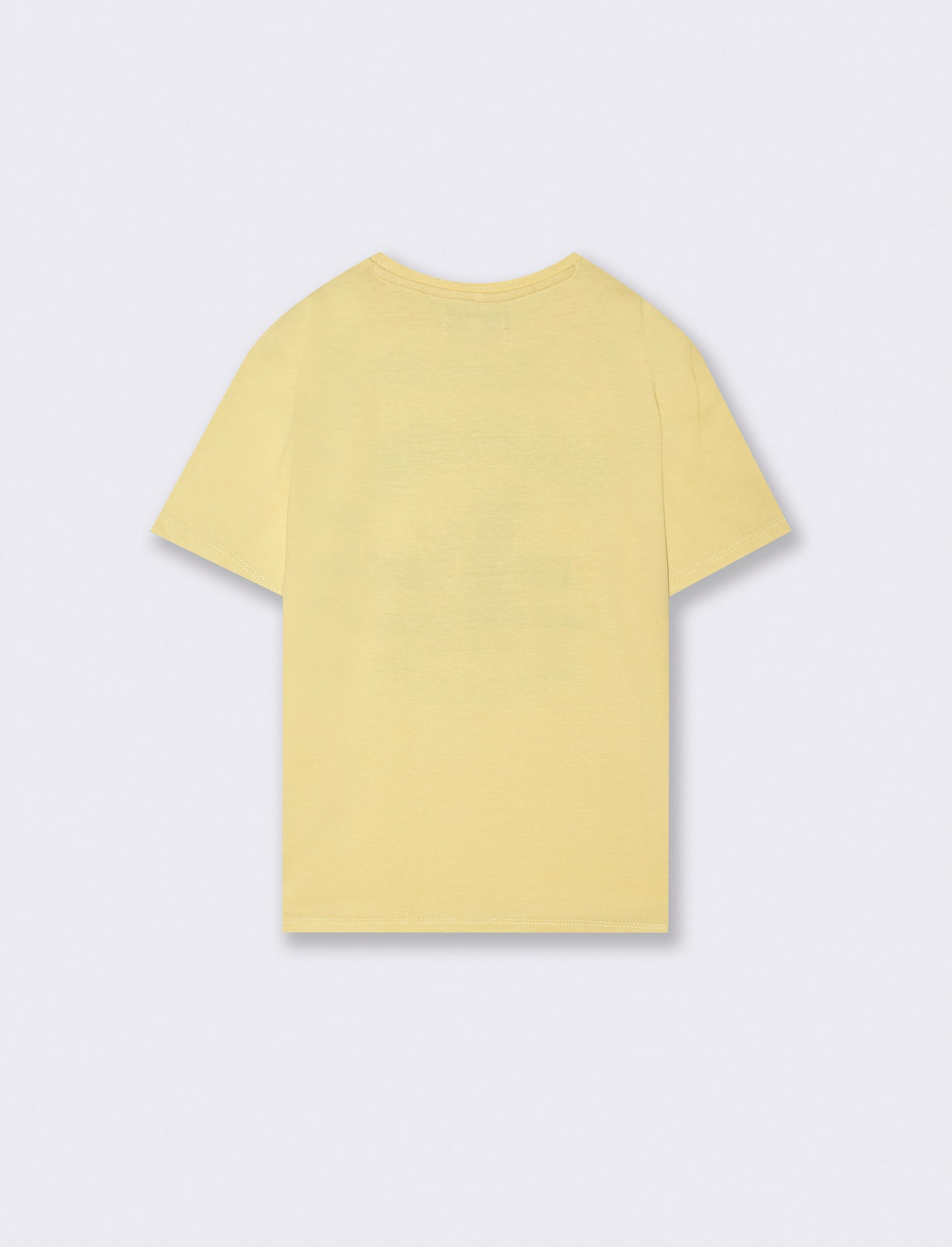 T-shirt con stampa summer da bambino - Giallo