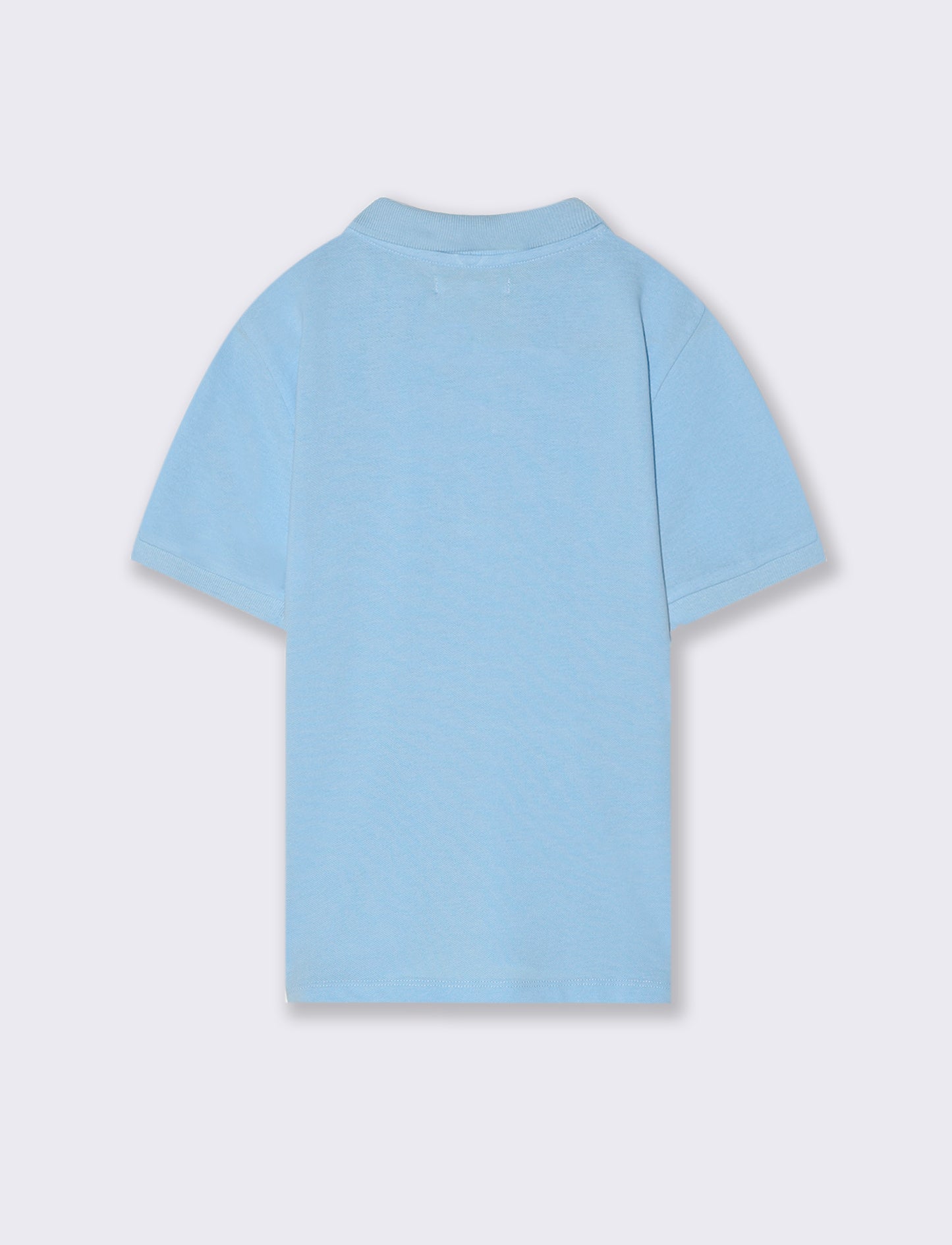 Polo mezza manica da bambino - Turchese