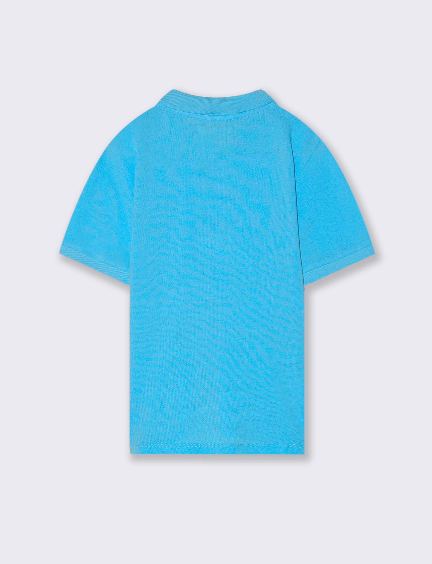 Polo mezza manica da bambino - Azzurro cielo