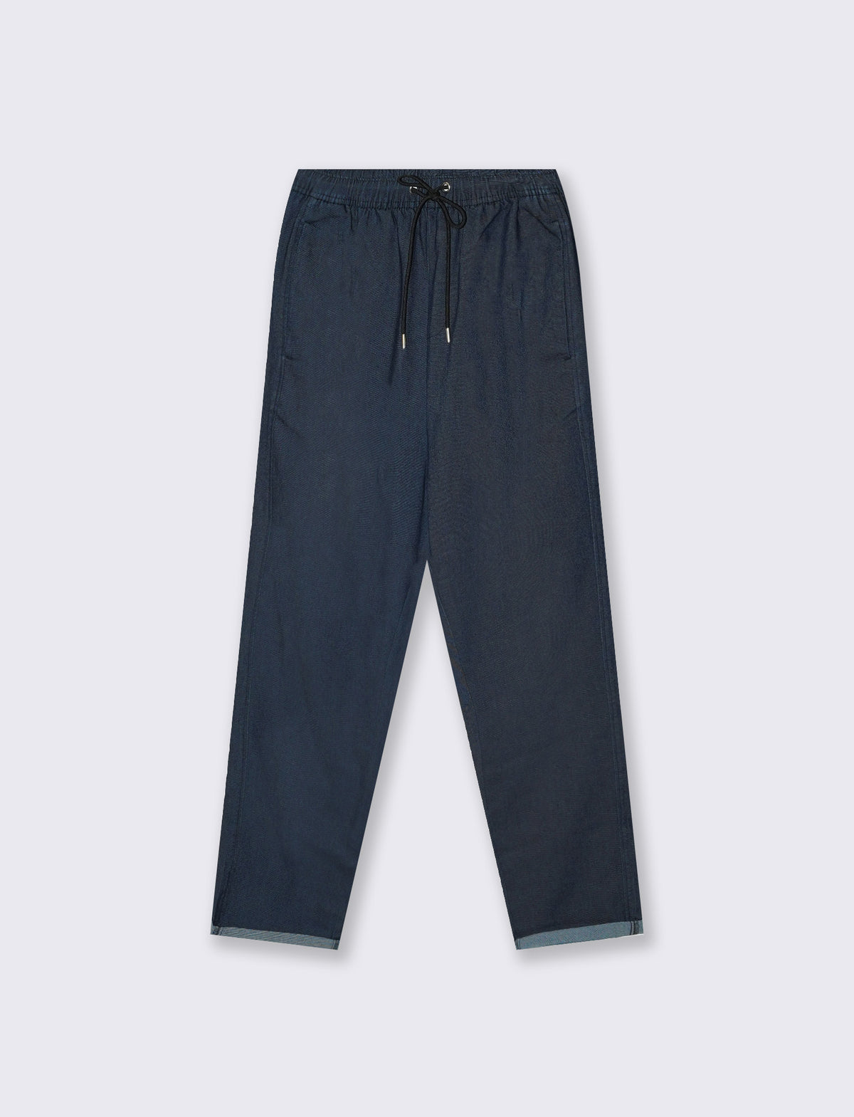 PANTALONE DONNA CON LACCETTO - DENIM SCURO