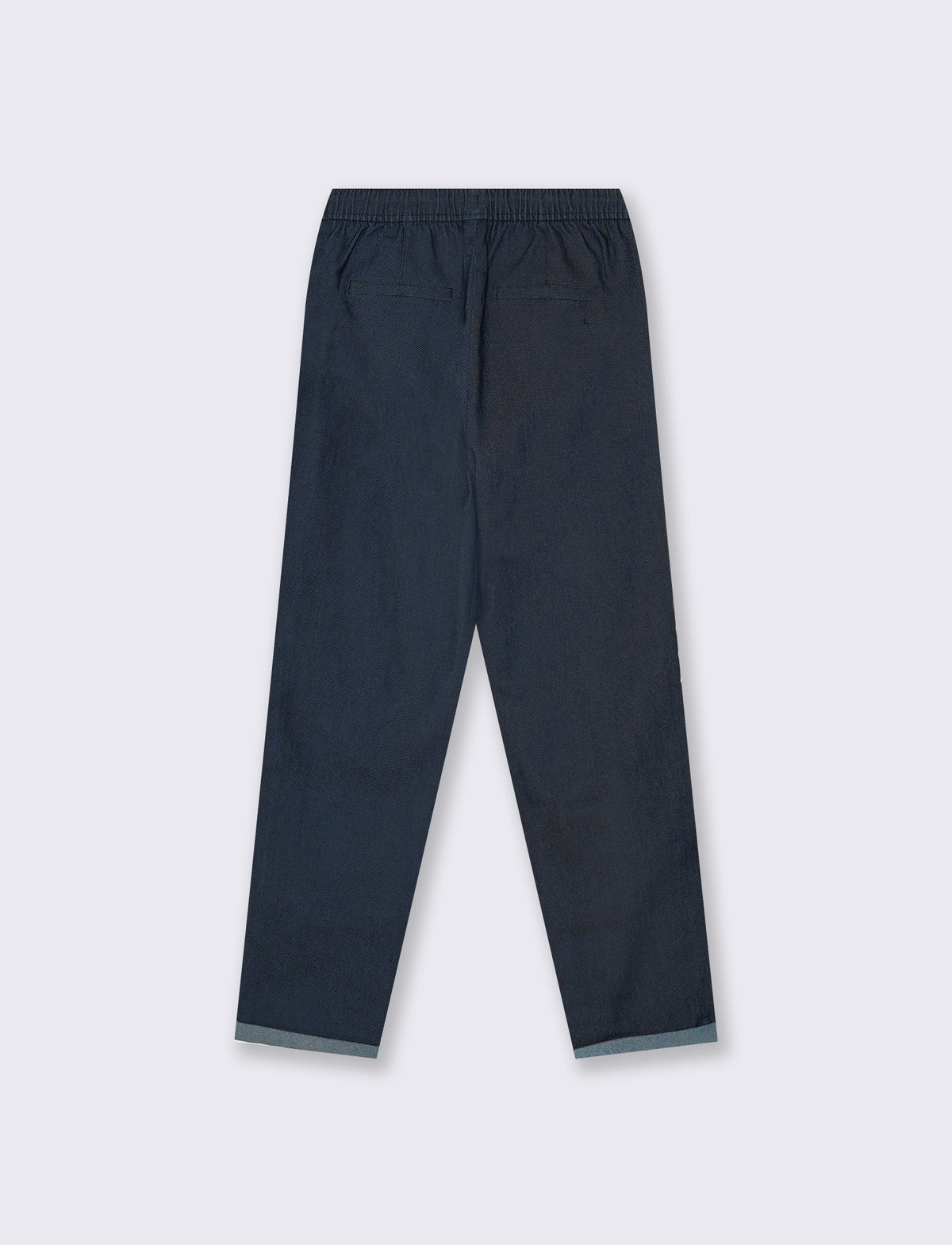 PANTALONE DONNA CON LACCETTO - DENIM SCURO