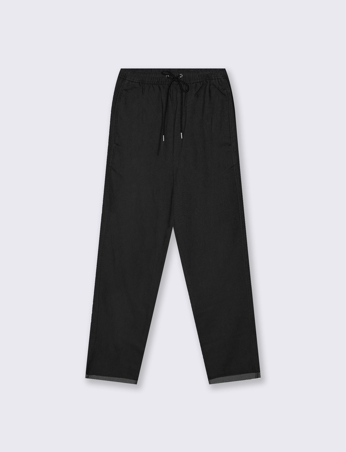 PANTALONE DONNA CON LACCETTO - Nero