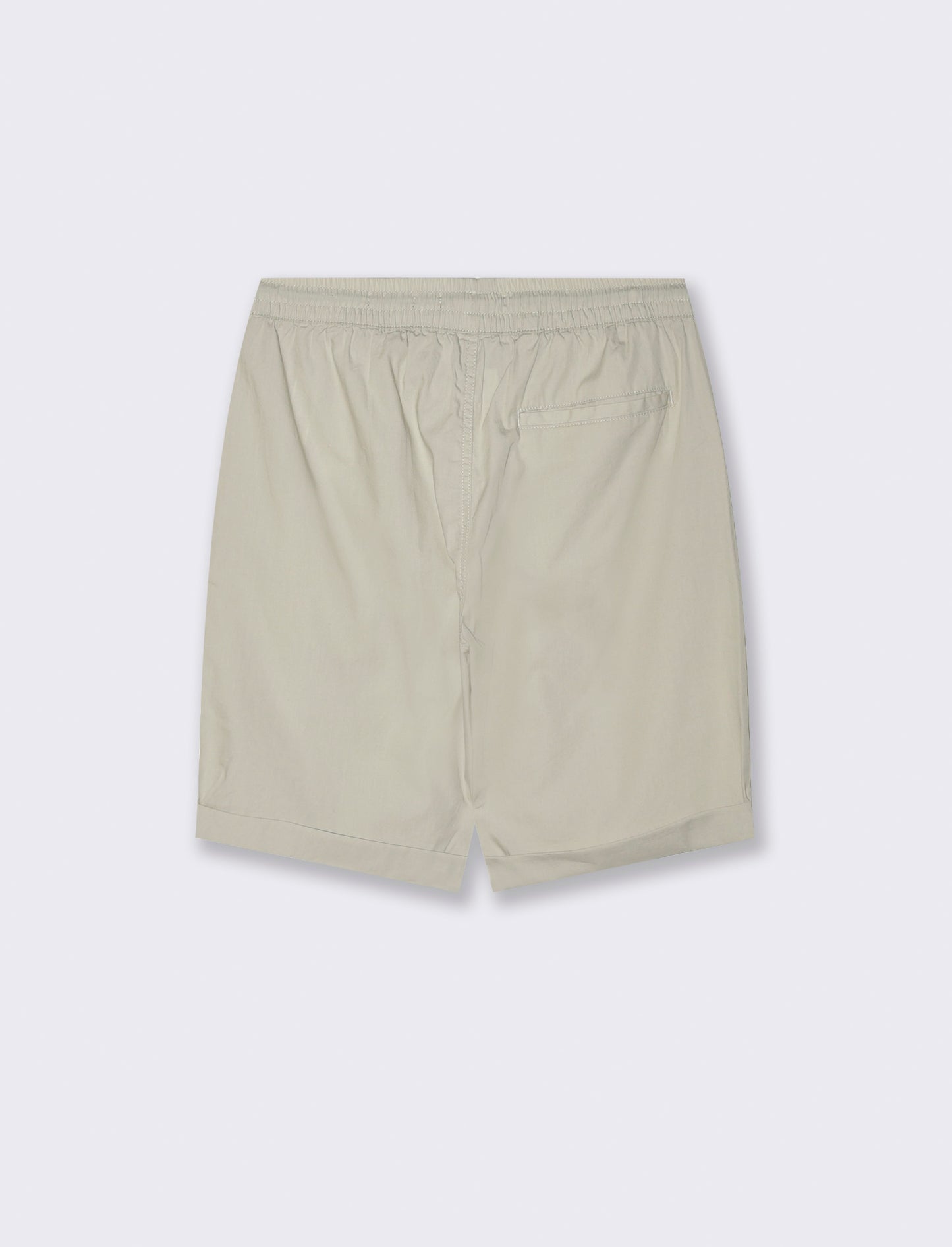 Bermuda jogger in cotone leggero da uomo - Grigio ghiaccio