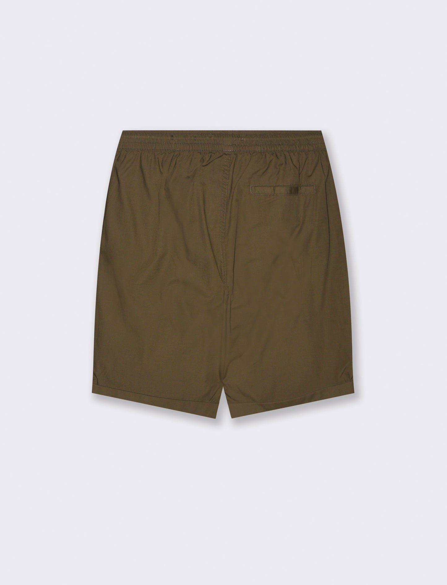 Bermuda jogger in cotone leggero da uomo - Verde kaki