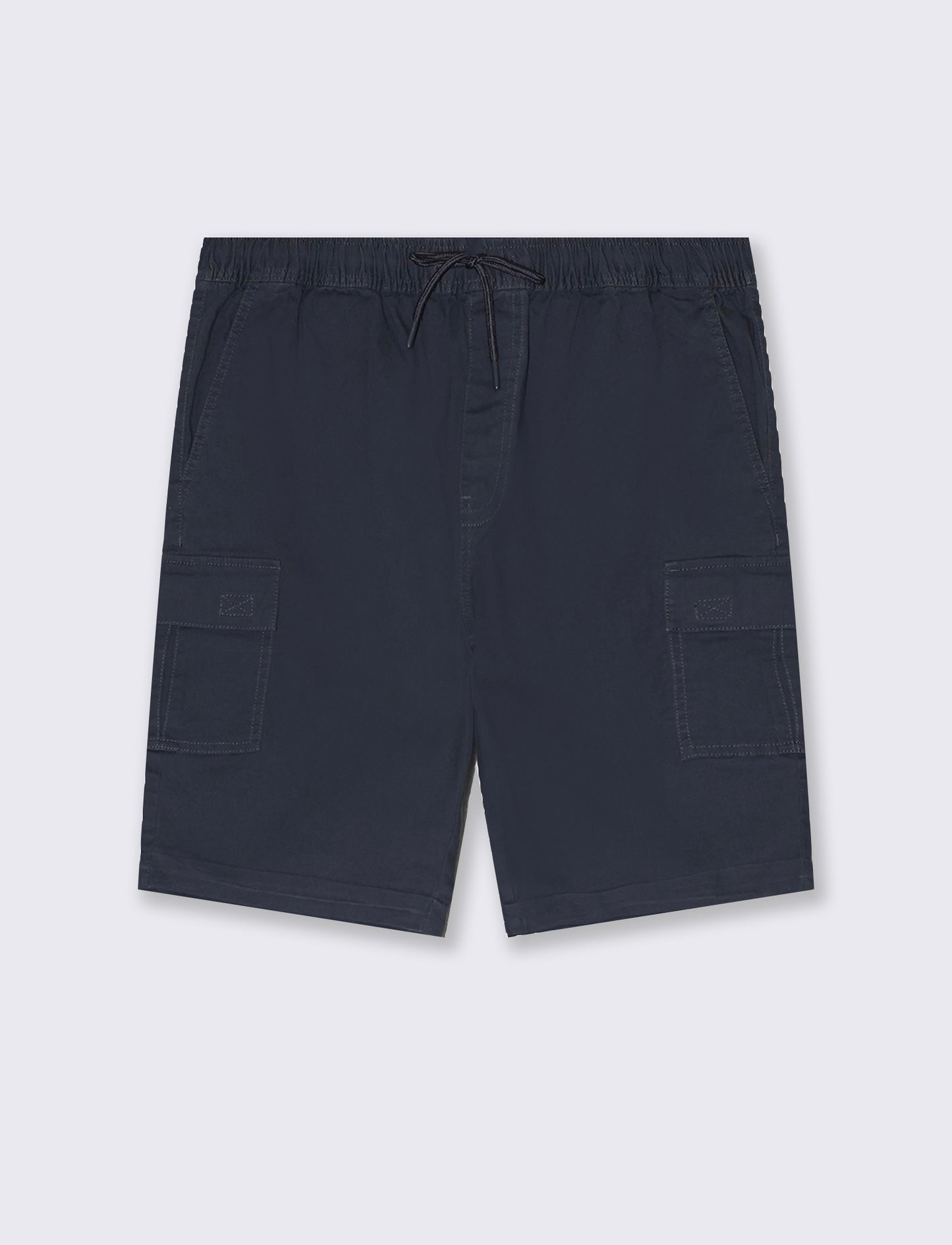 Man's cargo fit bermuda jogger shorts - Blue