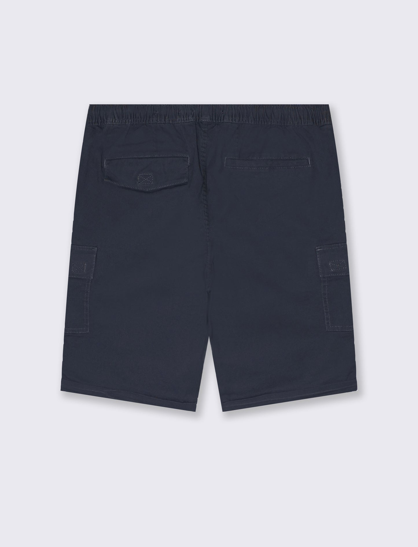 Man's cargo fit bermuda jogger shorts - Blue
