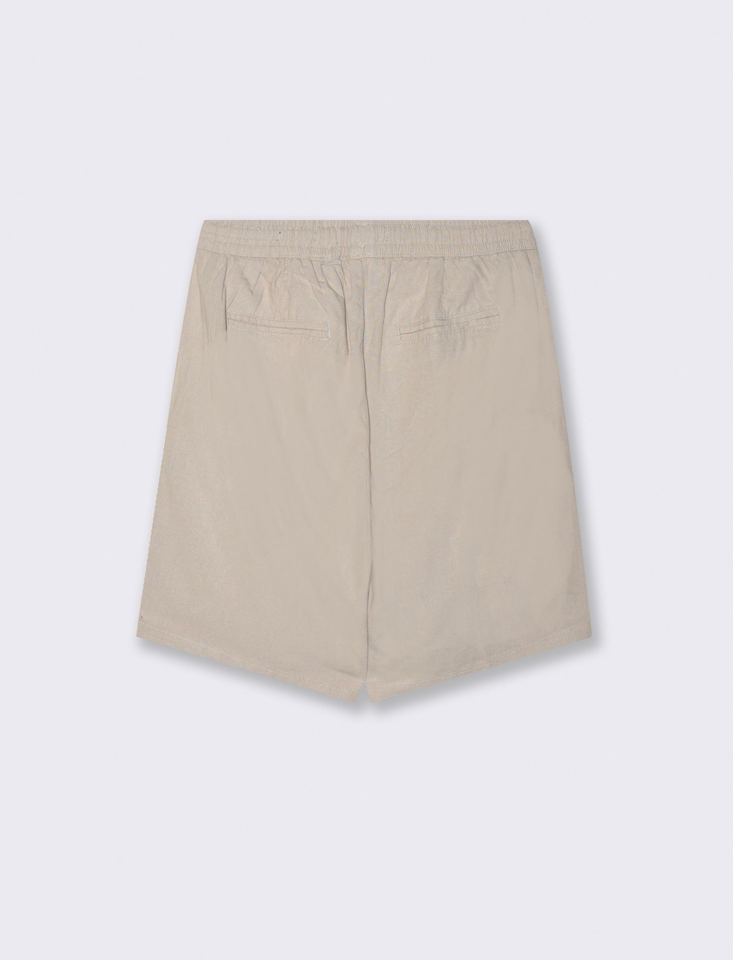 Bermuda jogger misto lino da uomo - Sabbia