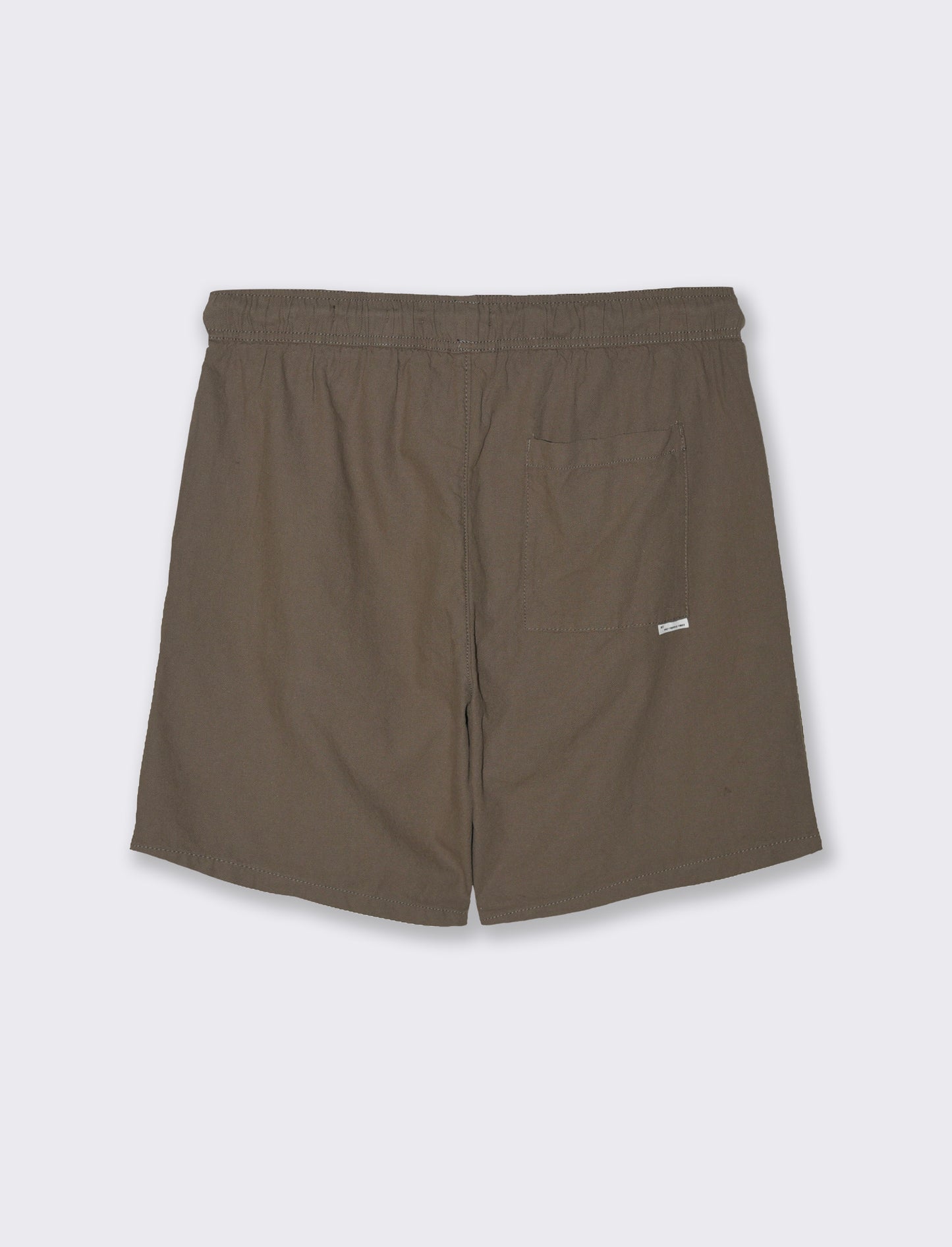Bermuda jogger tessuto strutturato da uomo - Verde kaki
