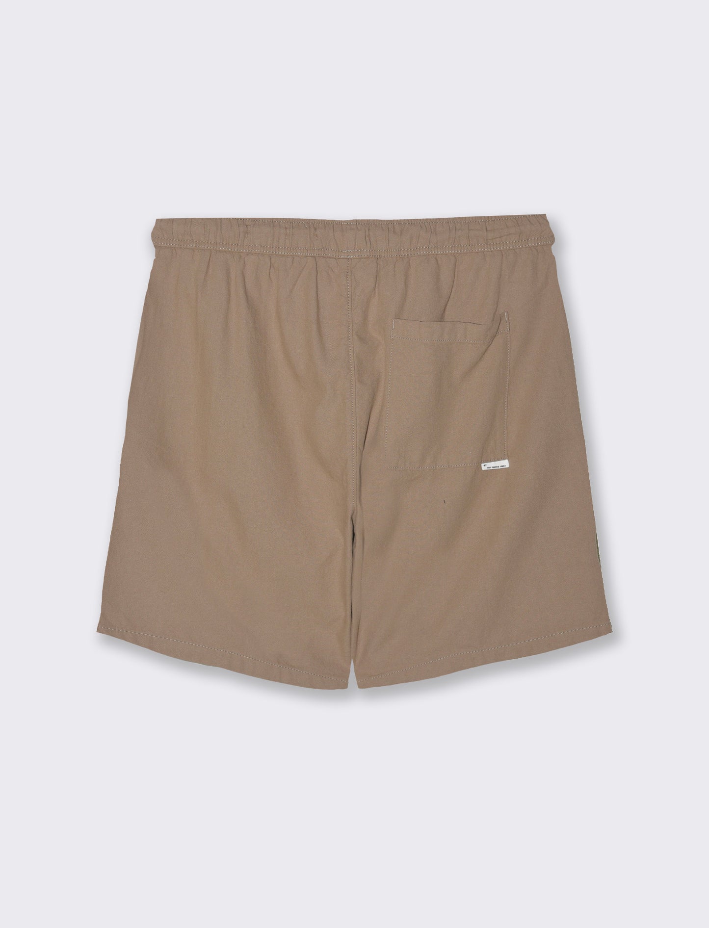 Bermuda jogger tessuto strutturato da uomo - Grigio tortora
