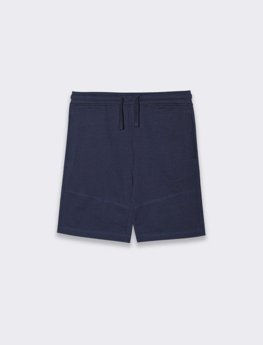 Bermuda in felpa da bambino - Blu