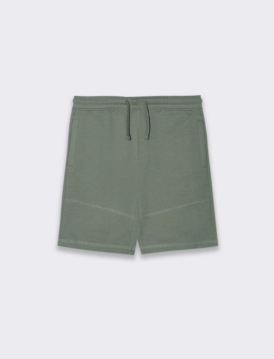 Bermuda in felpa da bambino - Verde