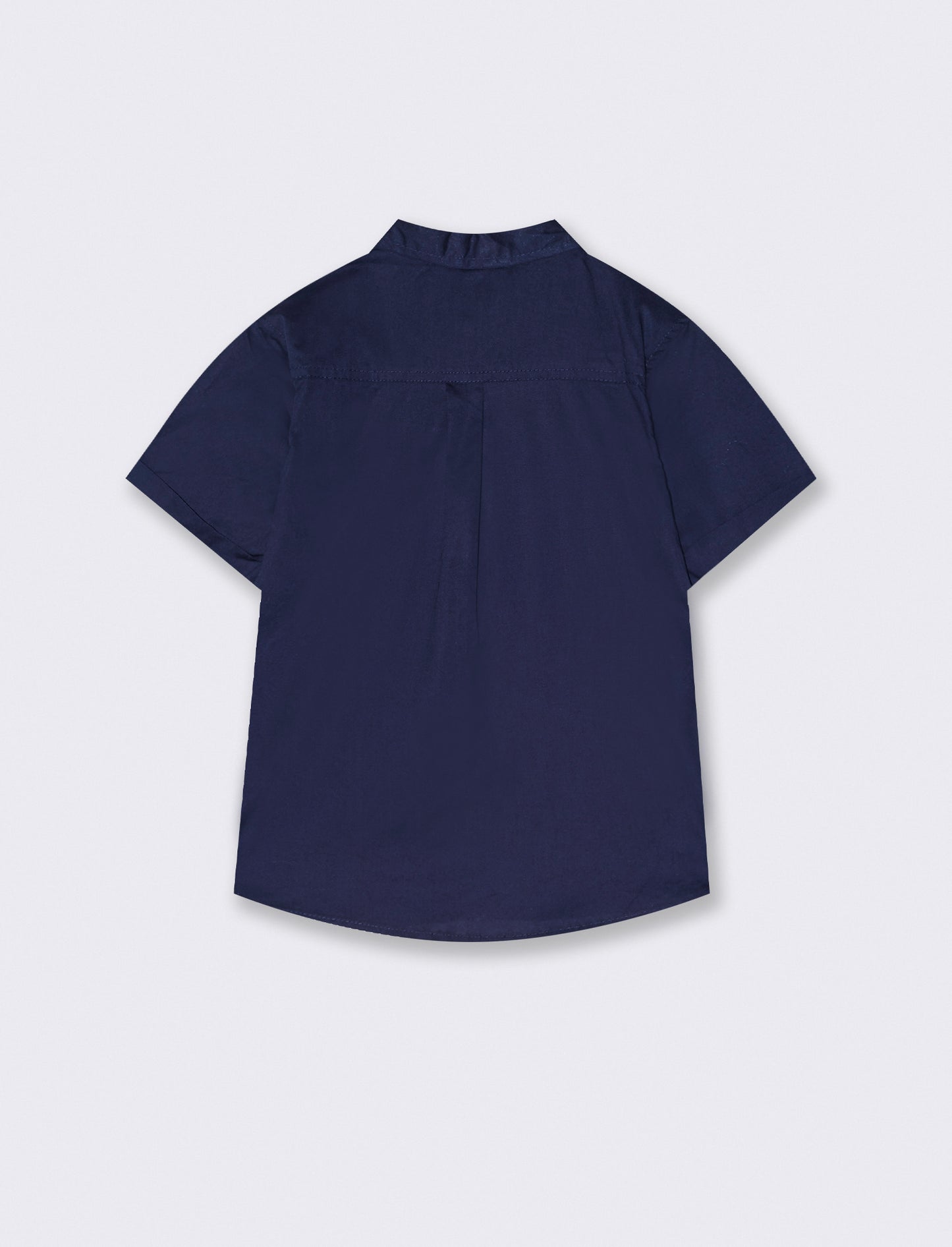 Camicia tinta unita da bambino - Blu