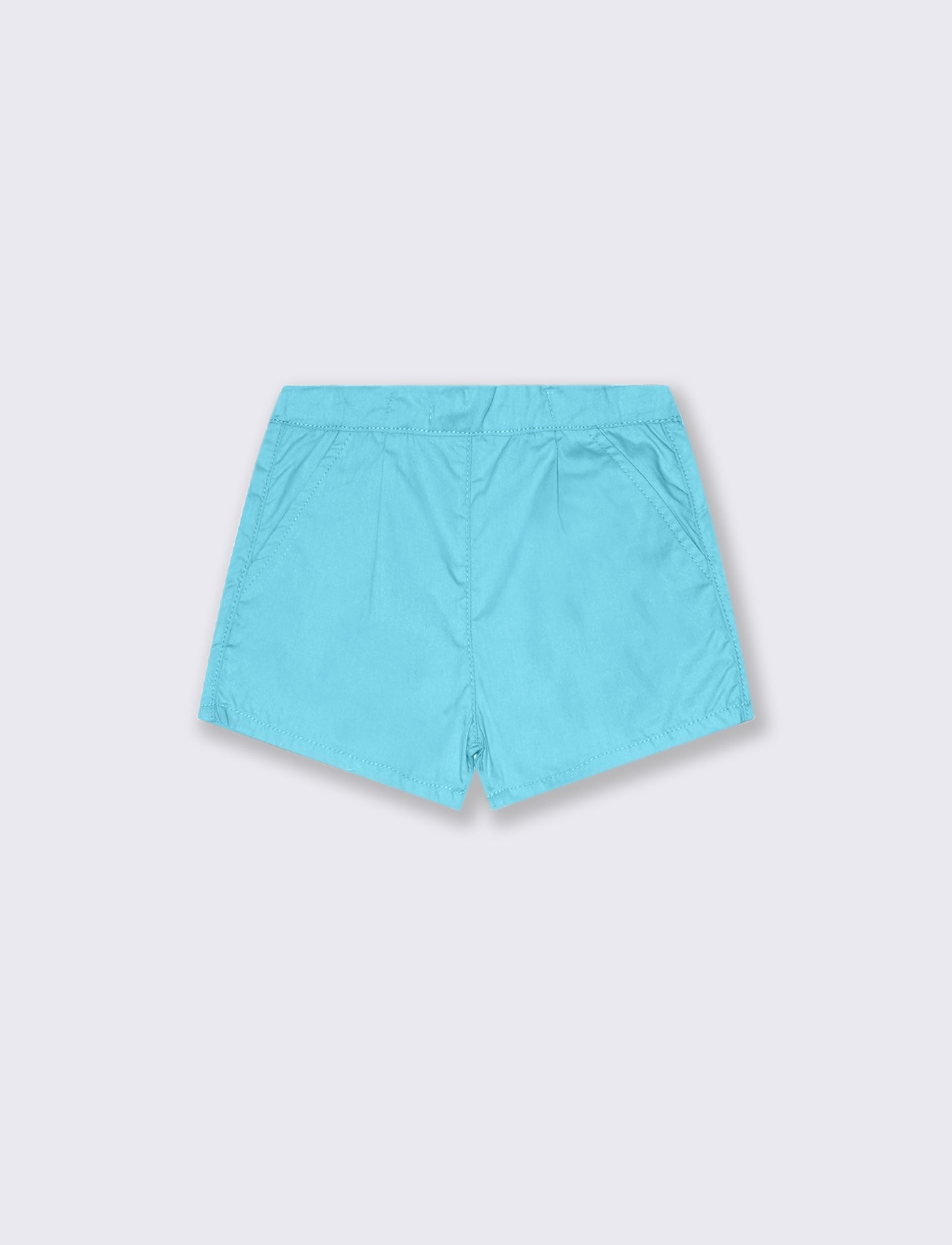 Shorts con tasche. da neonata - Azzurro