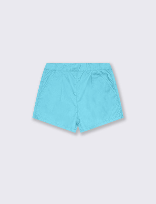 Shorts con tasche. da neonata - Azzurro