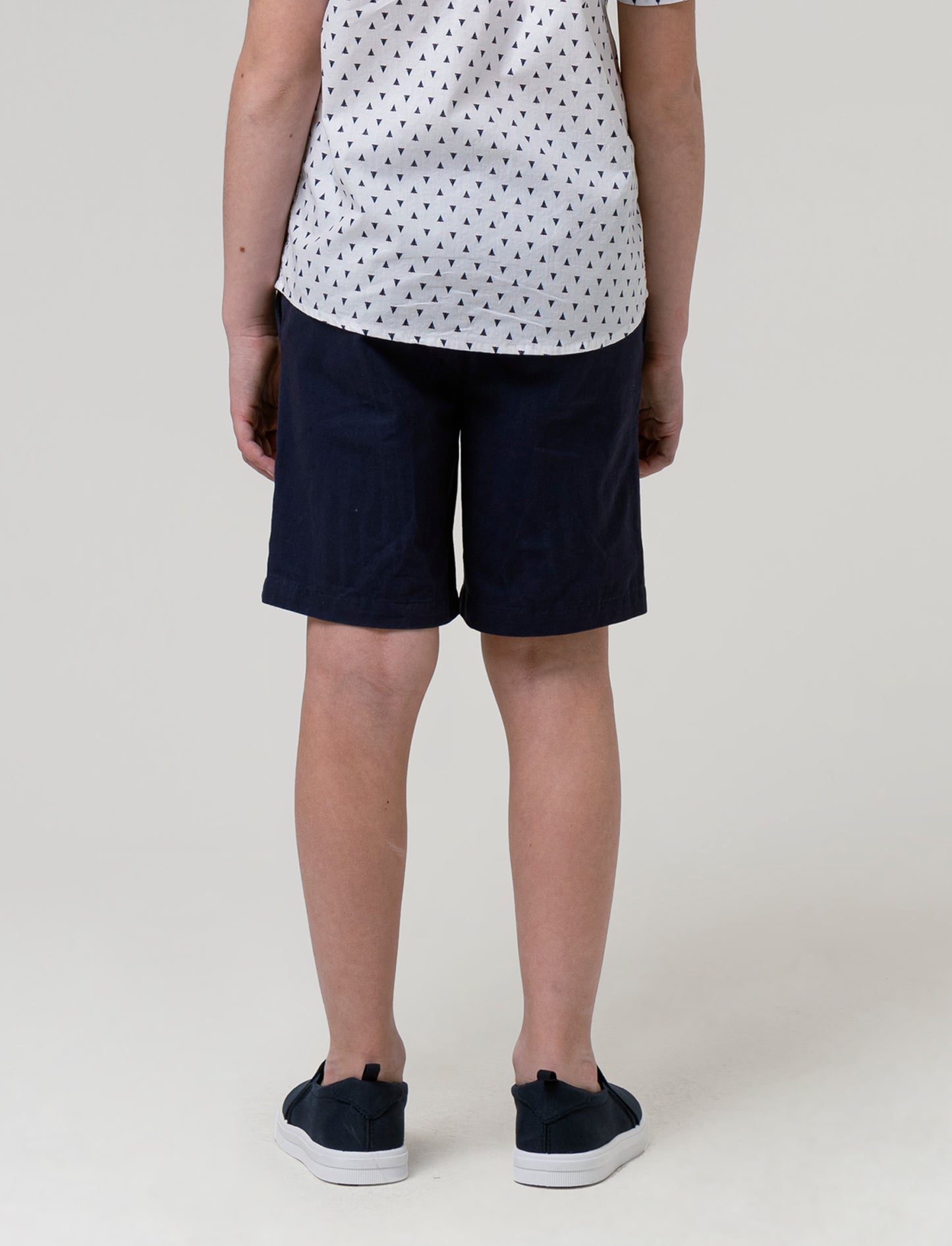 Bermuda in cotone da bambino - Blu