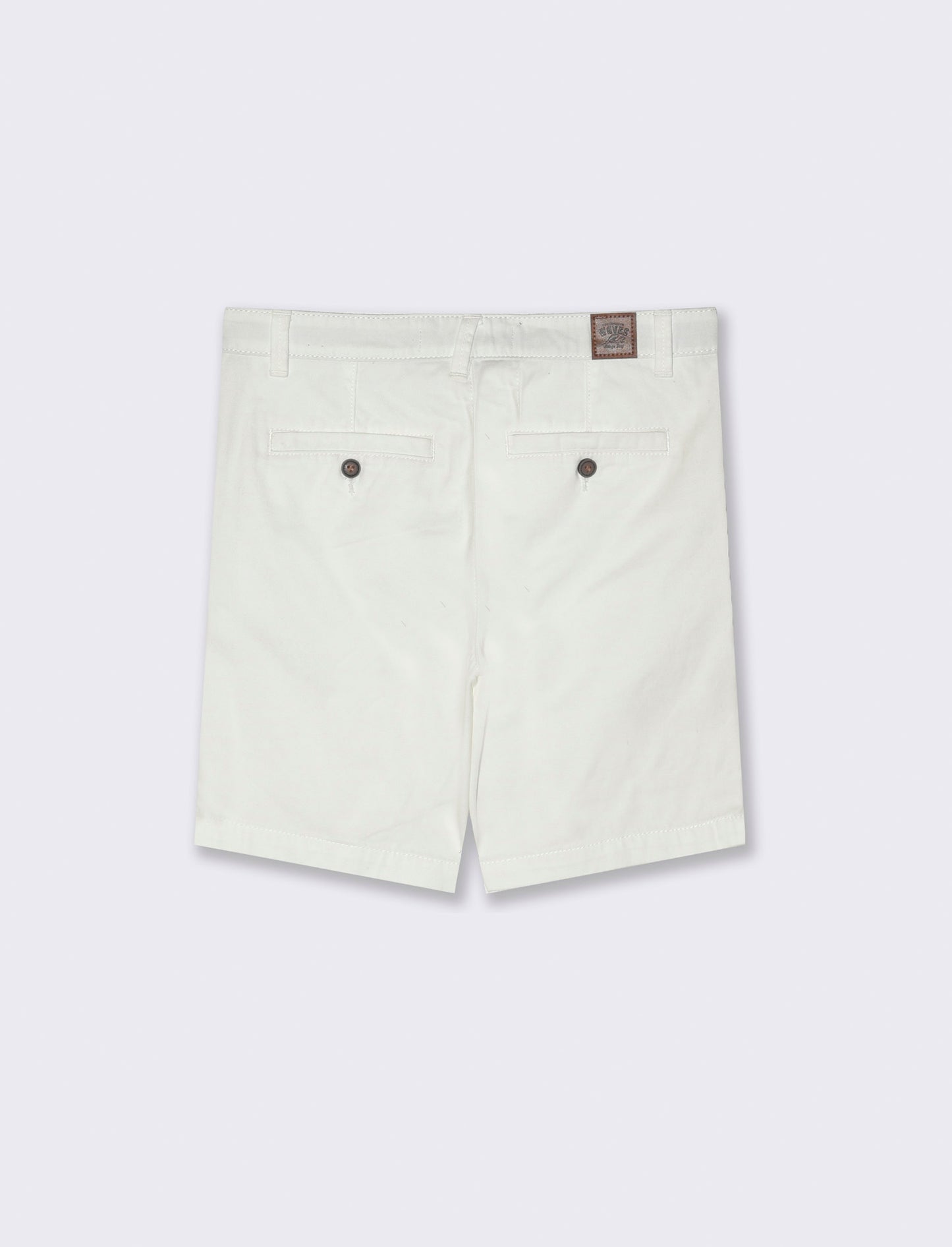 Bermuda in cotone da bambino - Bianco