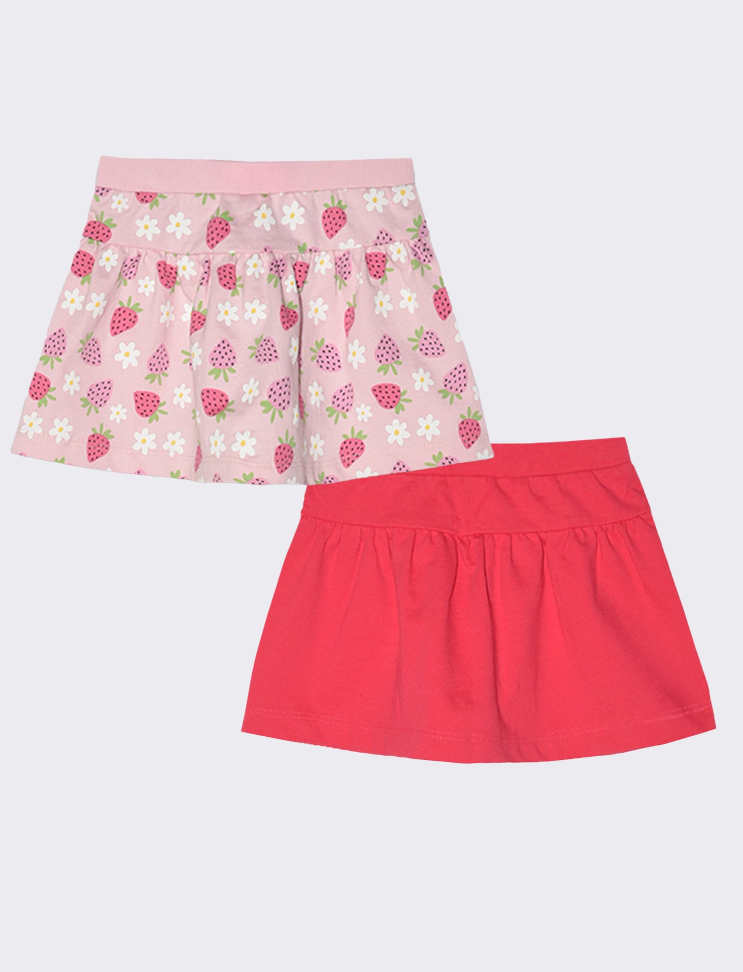 Gonna bipack. da neonata - Rosa