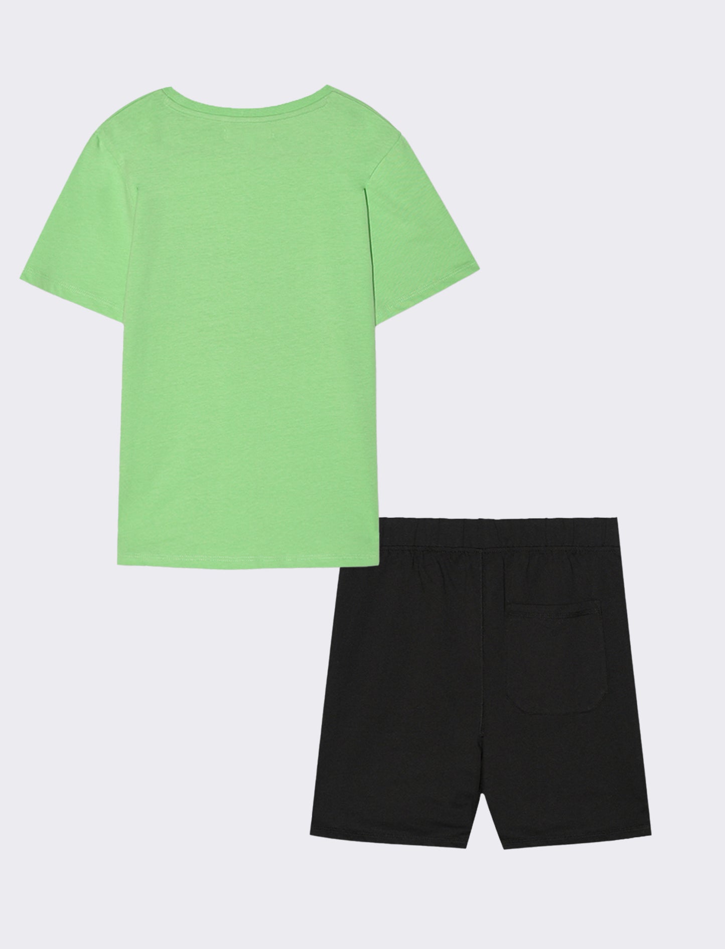 Set due pezzi mezza manica bambino - Verde mela