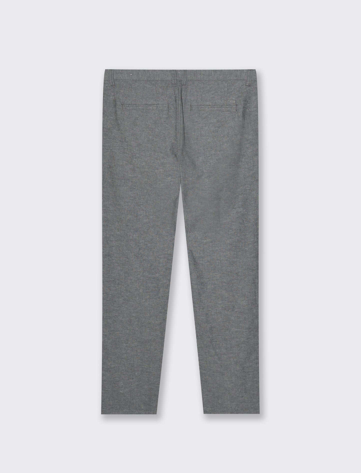 Pantaloni chino misto lino da uomo - Blu