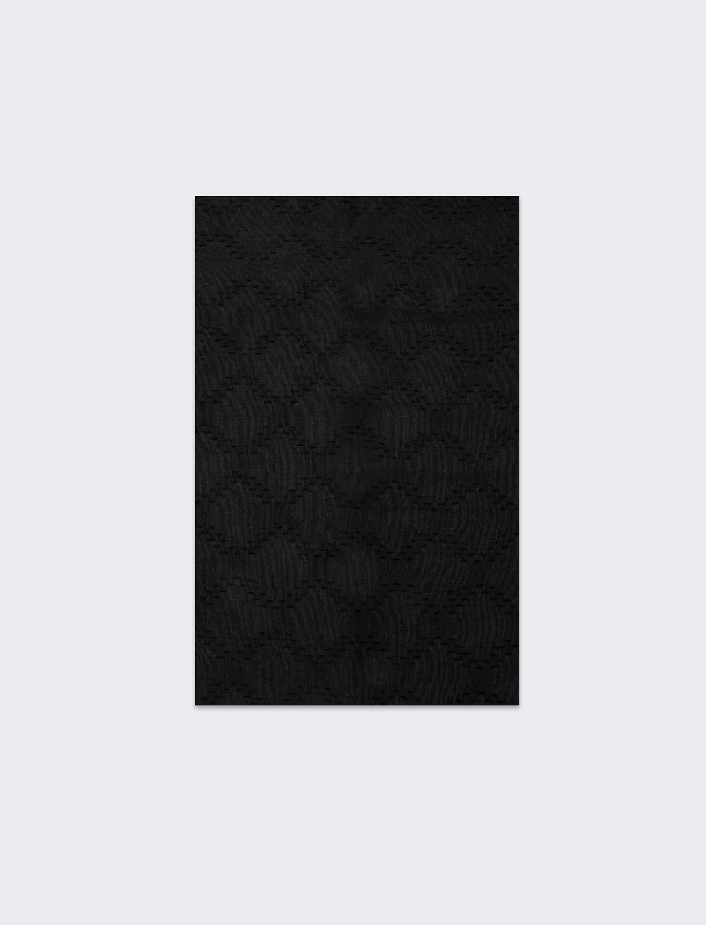 Foulard donna colore unito - Nero