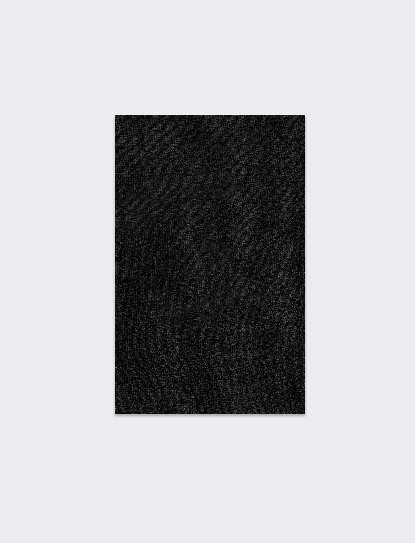 Foulard donna organza - Nero