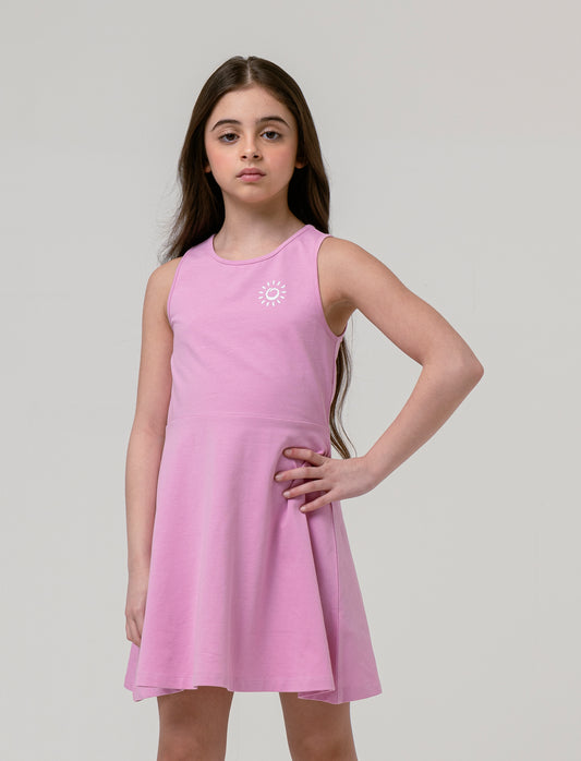 Abito estivo da bambina - Rosa