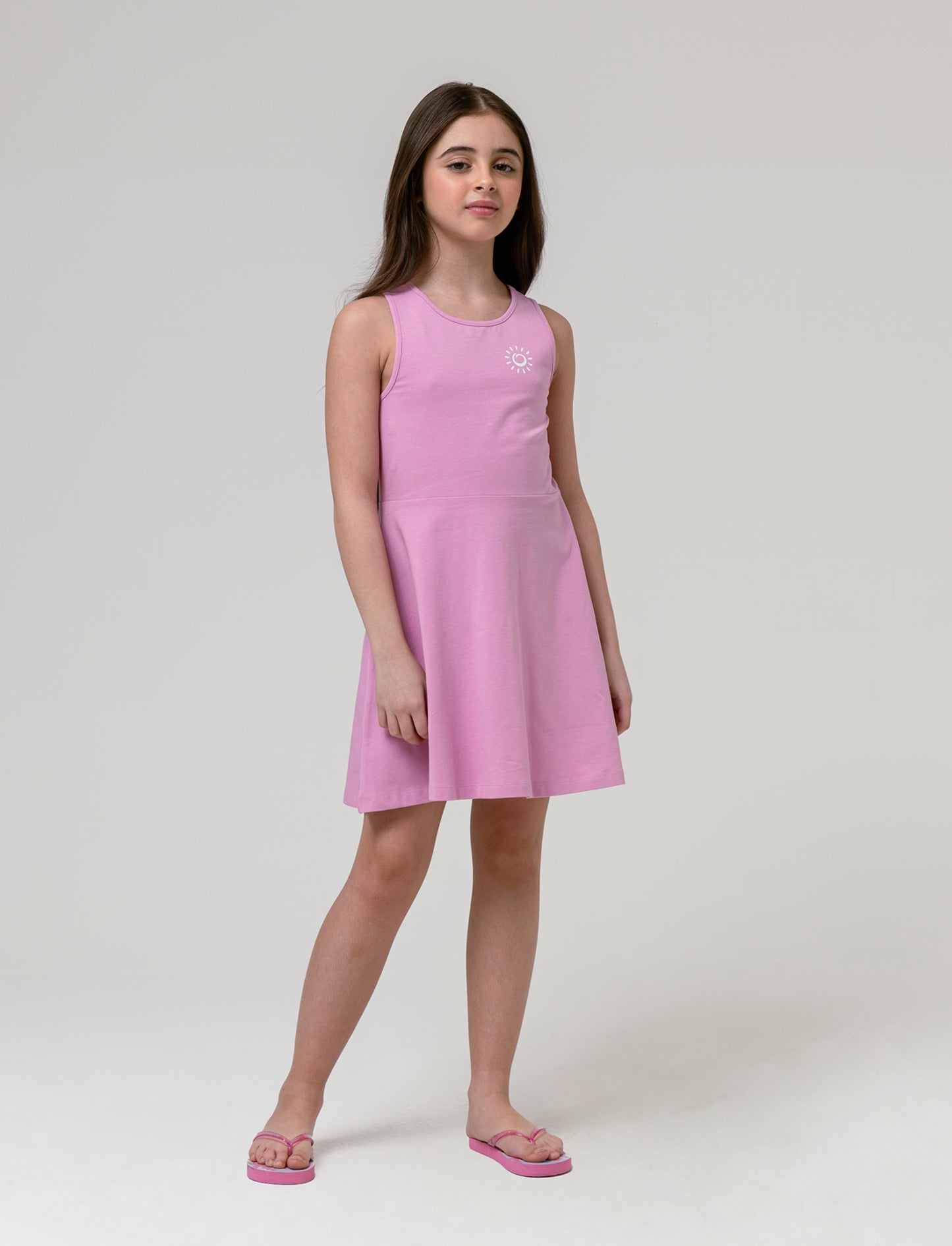 Abito estivo da bambina - Rosa