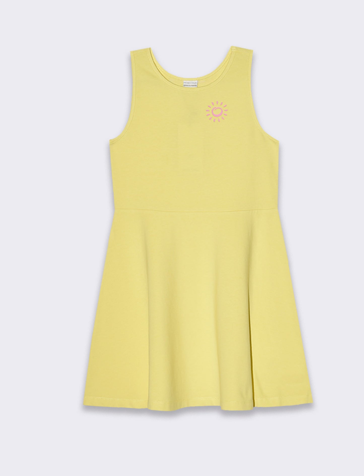 Abito estivo da bambina - Giallo