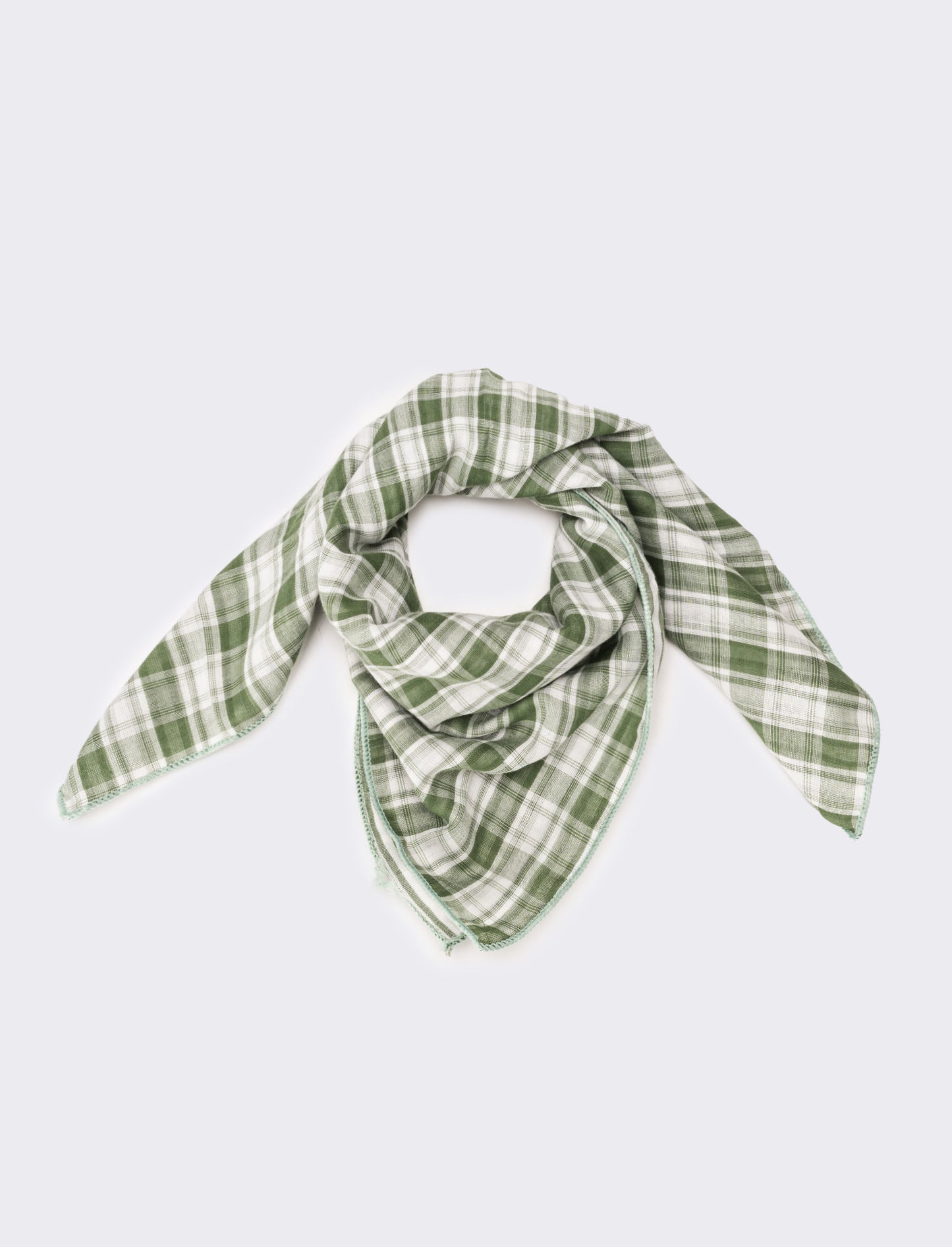 Foulard bambino double face - Verde