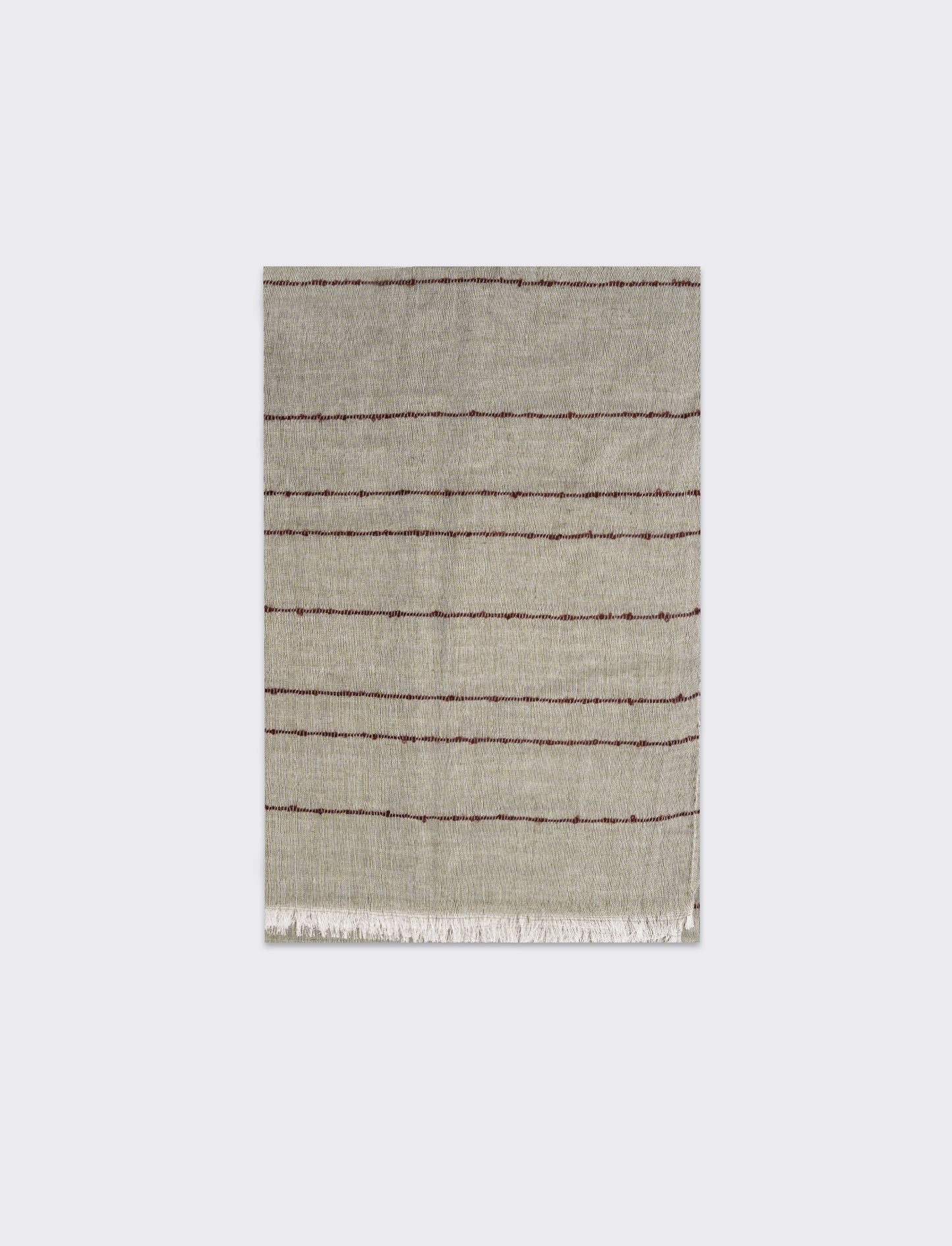 Foulard uomo righe - Verde