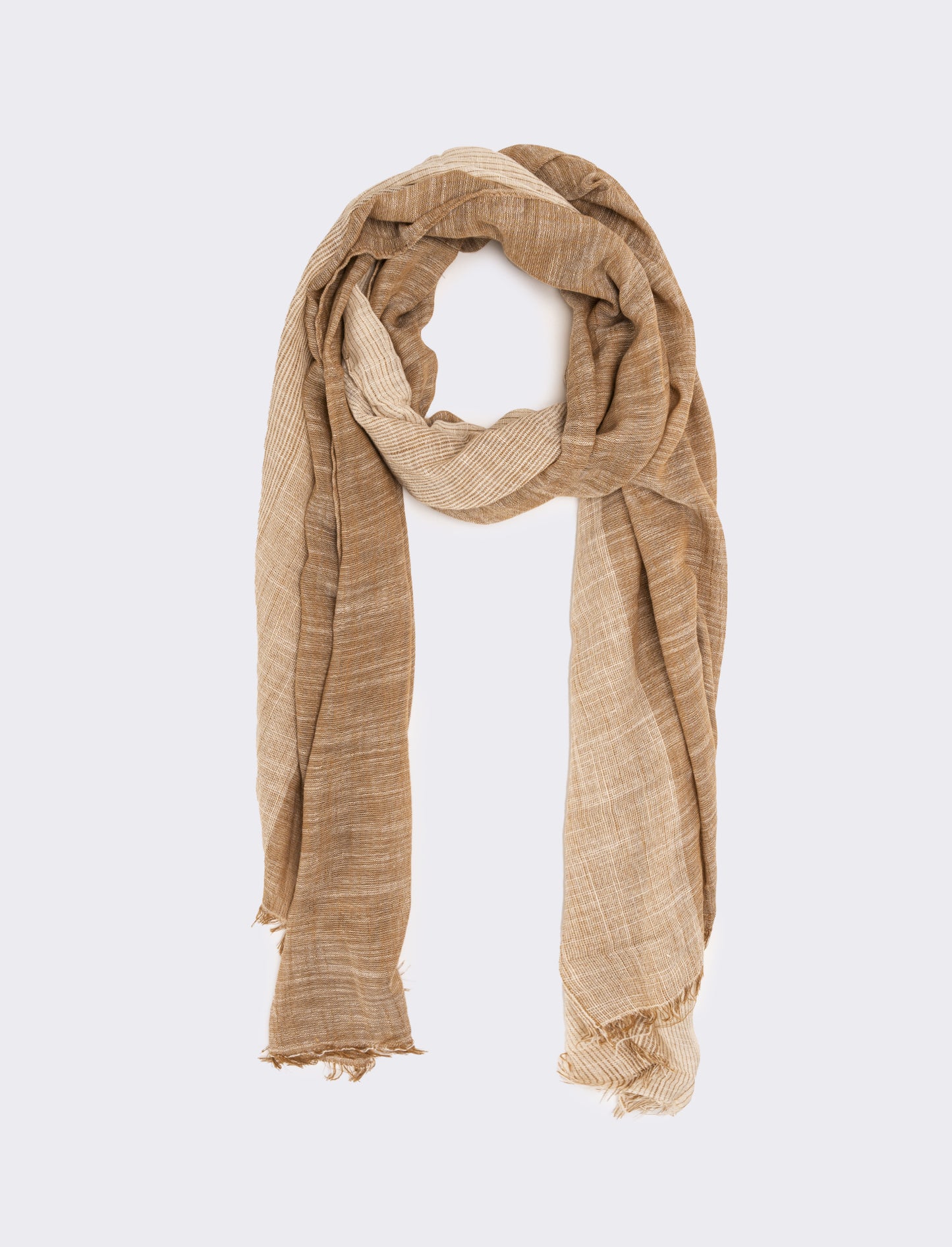 Foulard uomo bicolor - Beige